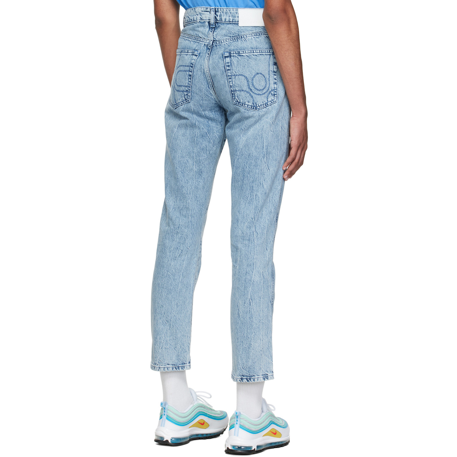  Eytys Ssense Exclusive Blue Solstice Slim Jeans 