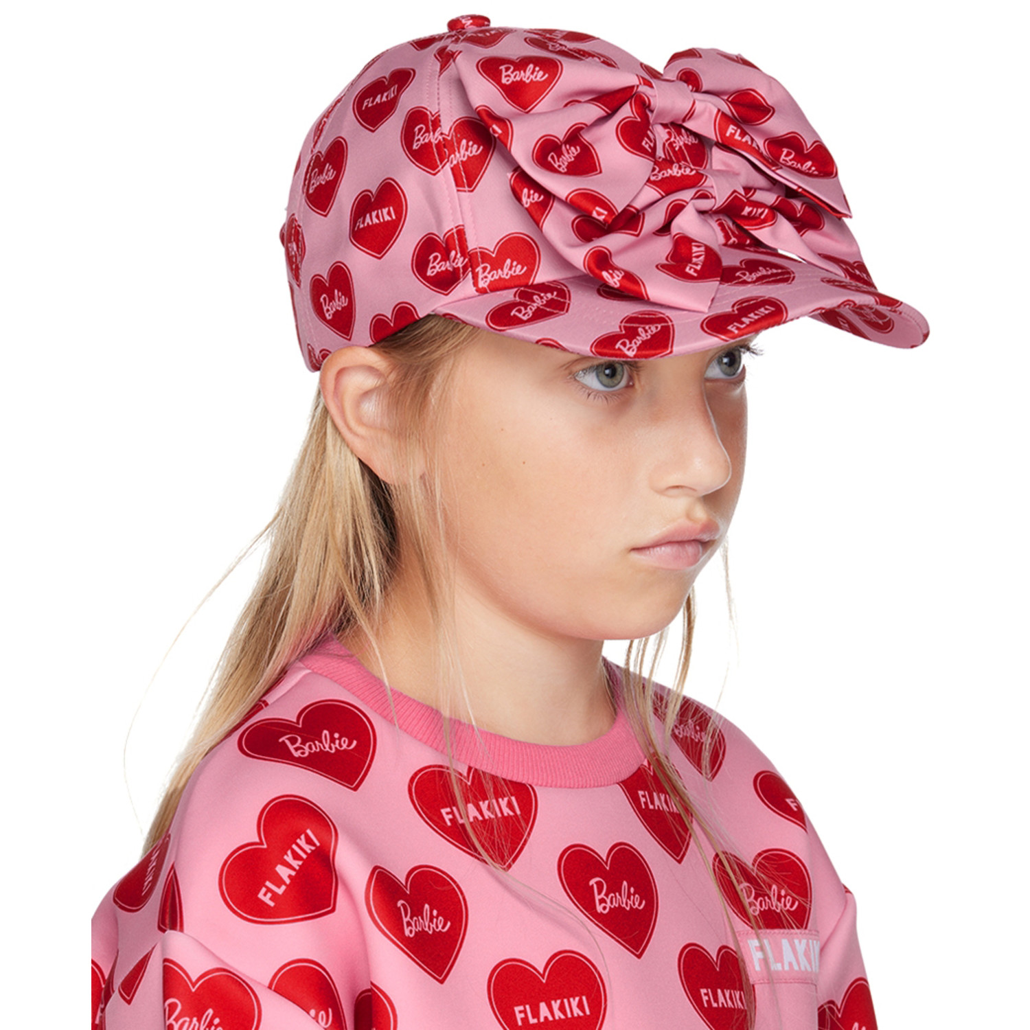  Flakiki Ssense Exclusive Kids Pink Barbie Cap 