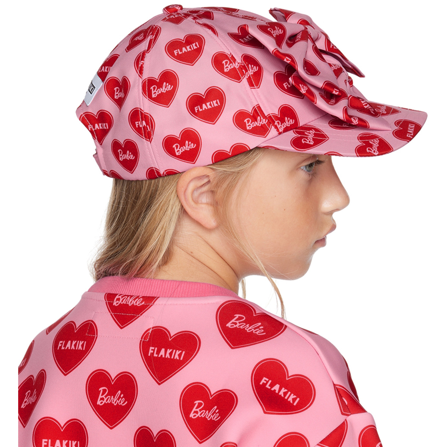  Flakiki Ssense Exclusive Kids Pink Barbie Cap 