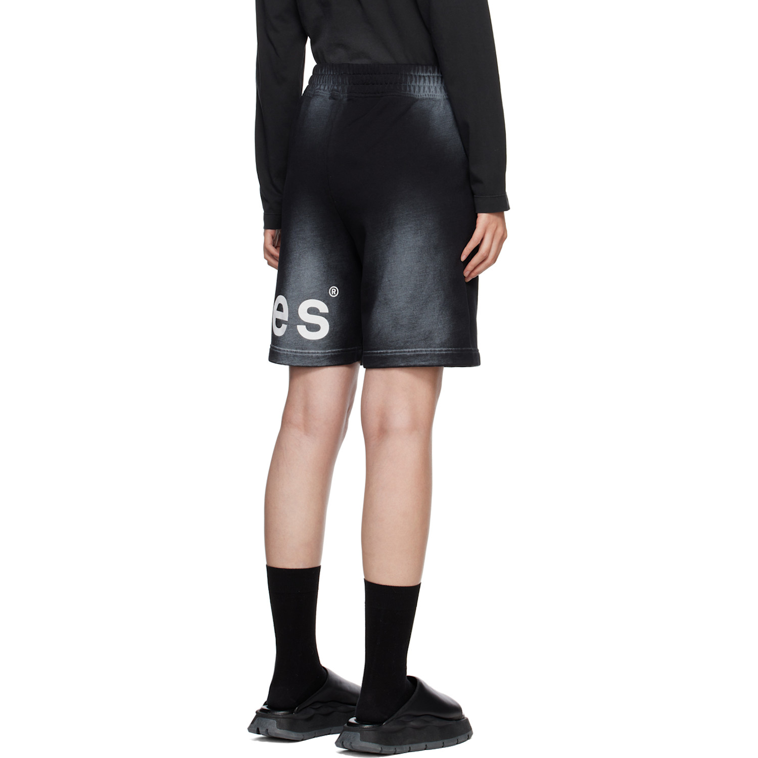 études Ssense Exclusive Black Tempera Shorts 