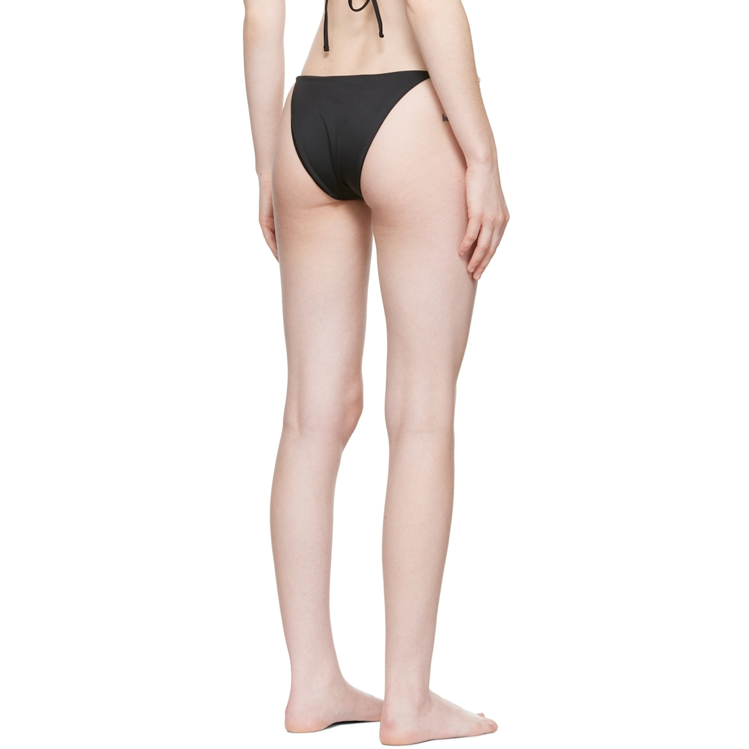  Versace Underwear Black Greca Chain Bikini Bottoms 
