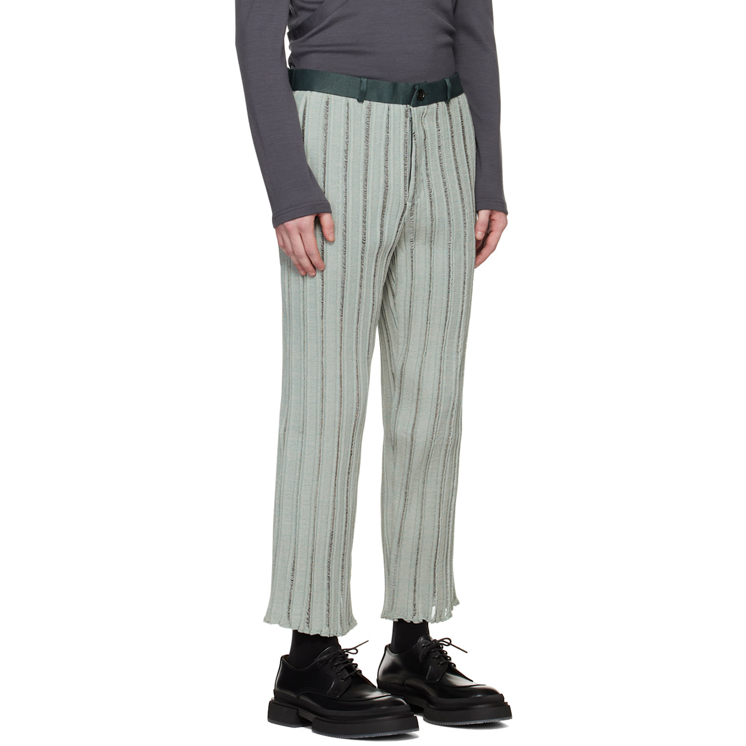  Steven Passaro Ssense Exclusive Green Khanh Brice Nguyen Edition Culottes 