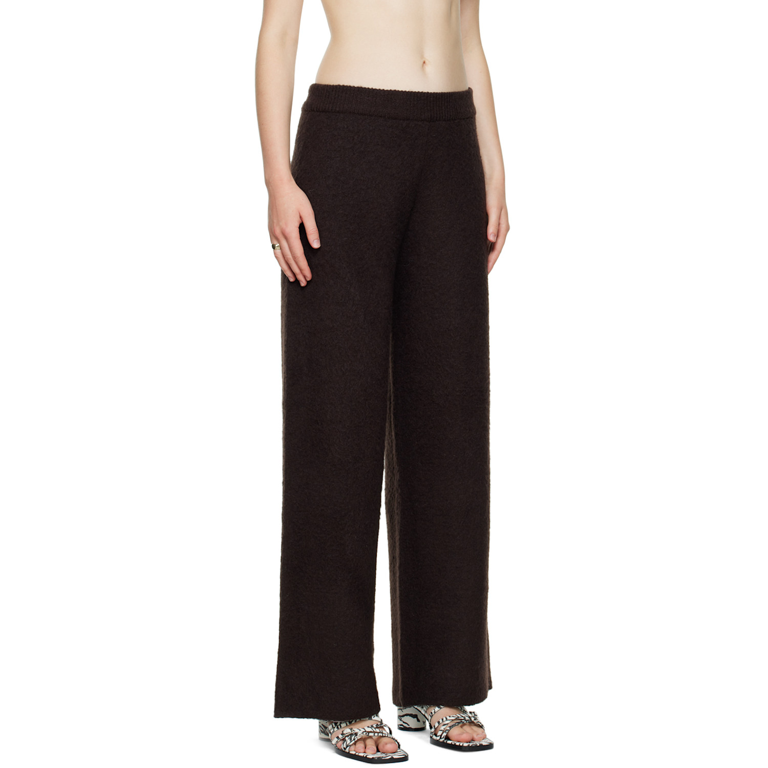  Birrot Brown Brushed Trousers 