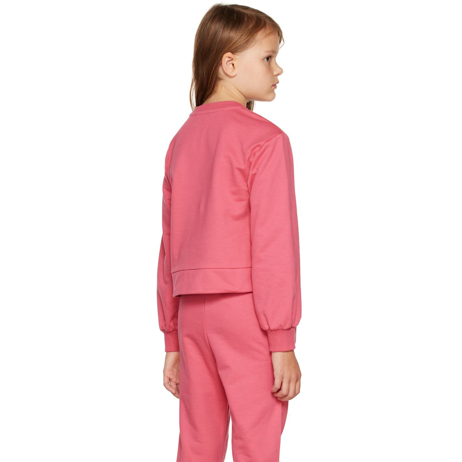  Moschino Kids Pink 'couture' Sweatshirt 