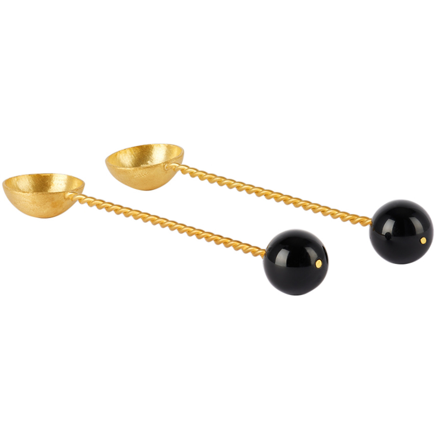  Natalia Criado Gold Torch Sugar Spoon Set 