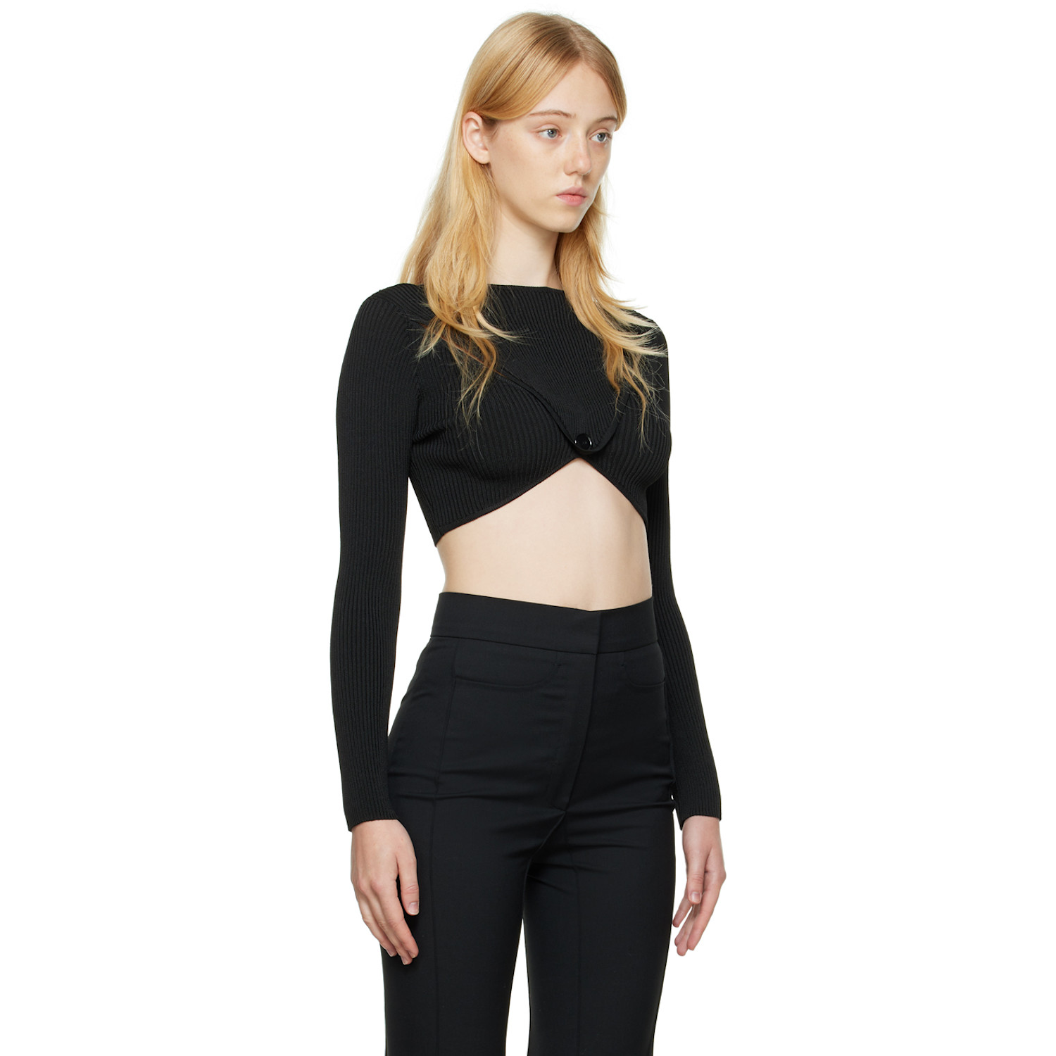  Bevza Black Envelope Sweater 