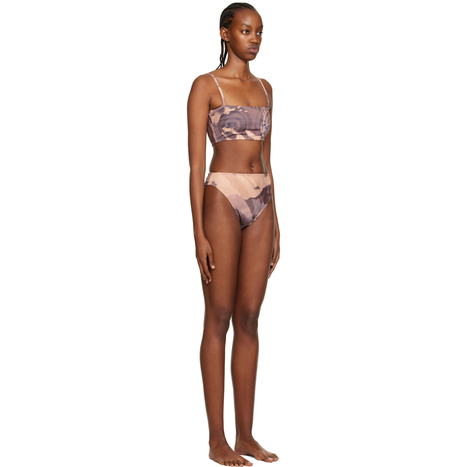  Elliss Ssense Exclusive Brown Capsule Bikini Set 