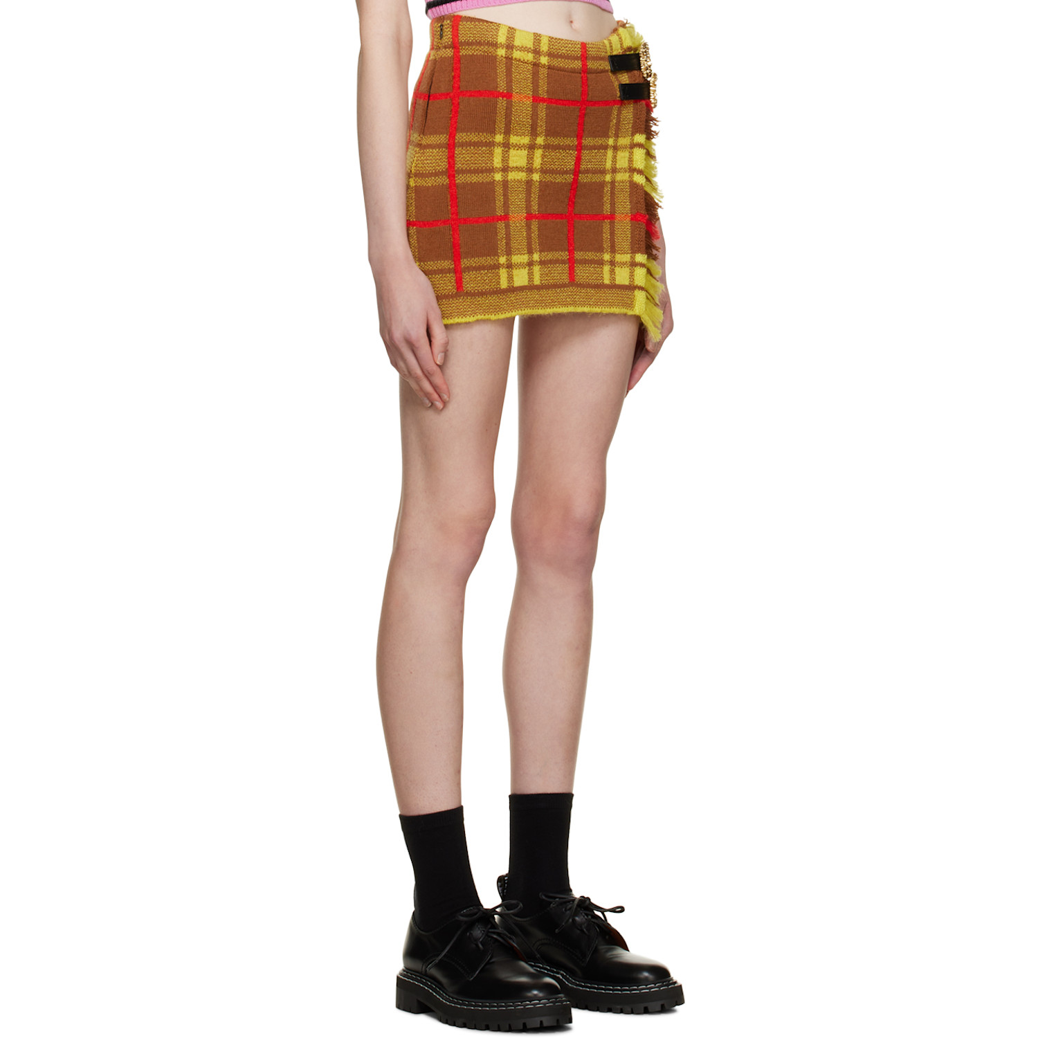 Cormio Brown Tracy Miniskirt 