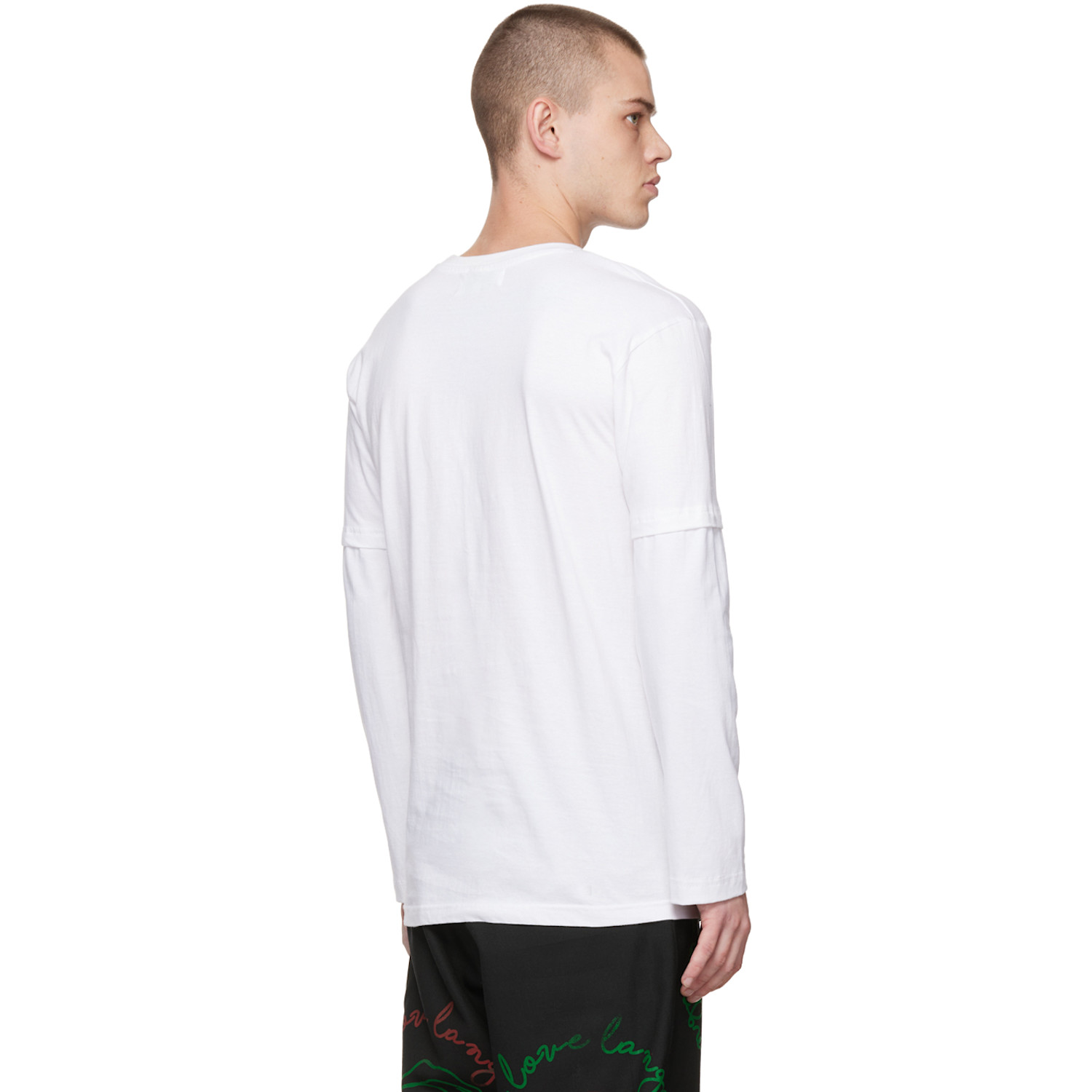  Bloke White 'love Language' T-shirt 