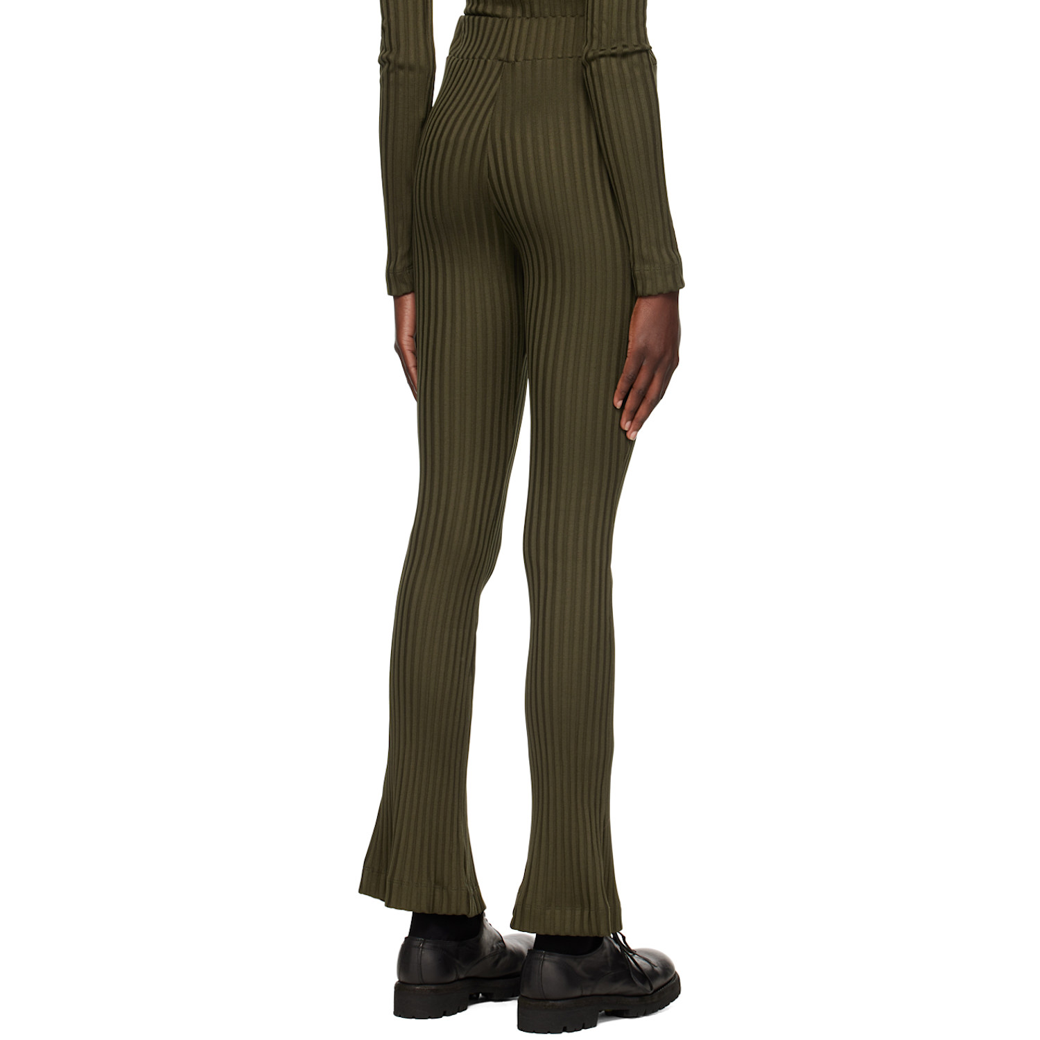  Elleme Khaki Vented Trousers 
