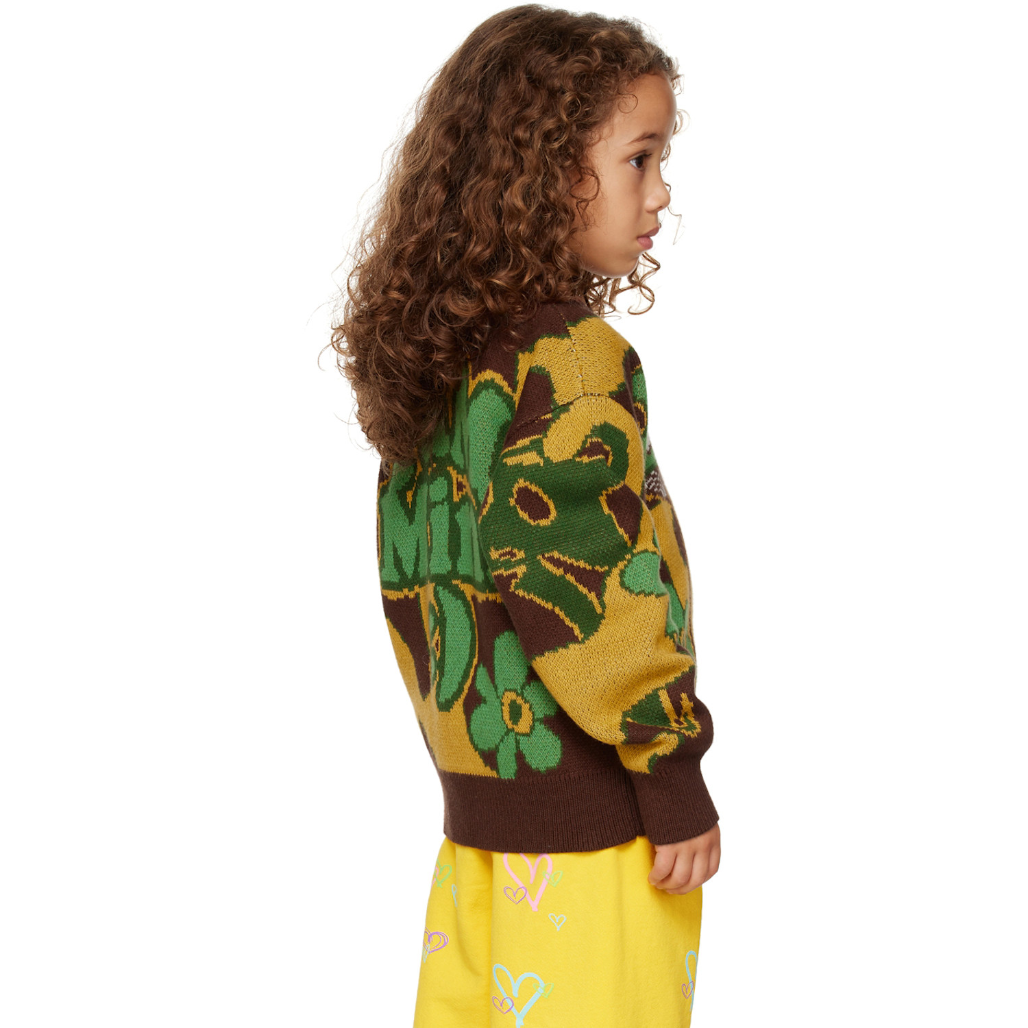  Perks And Mini Ssense Exclusive Kids Brown Shroom Sweater 