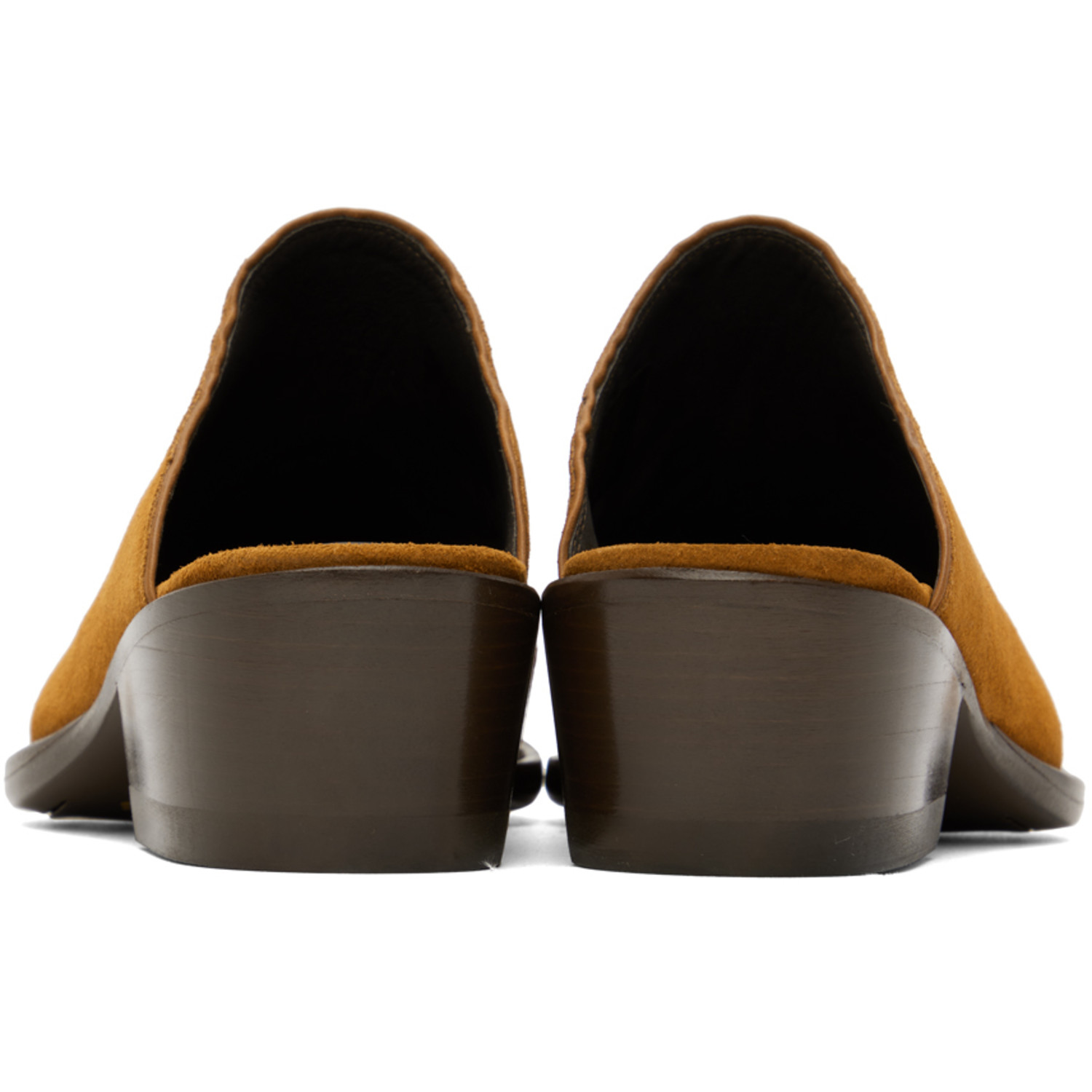  Needles Tan Papillon Mules 