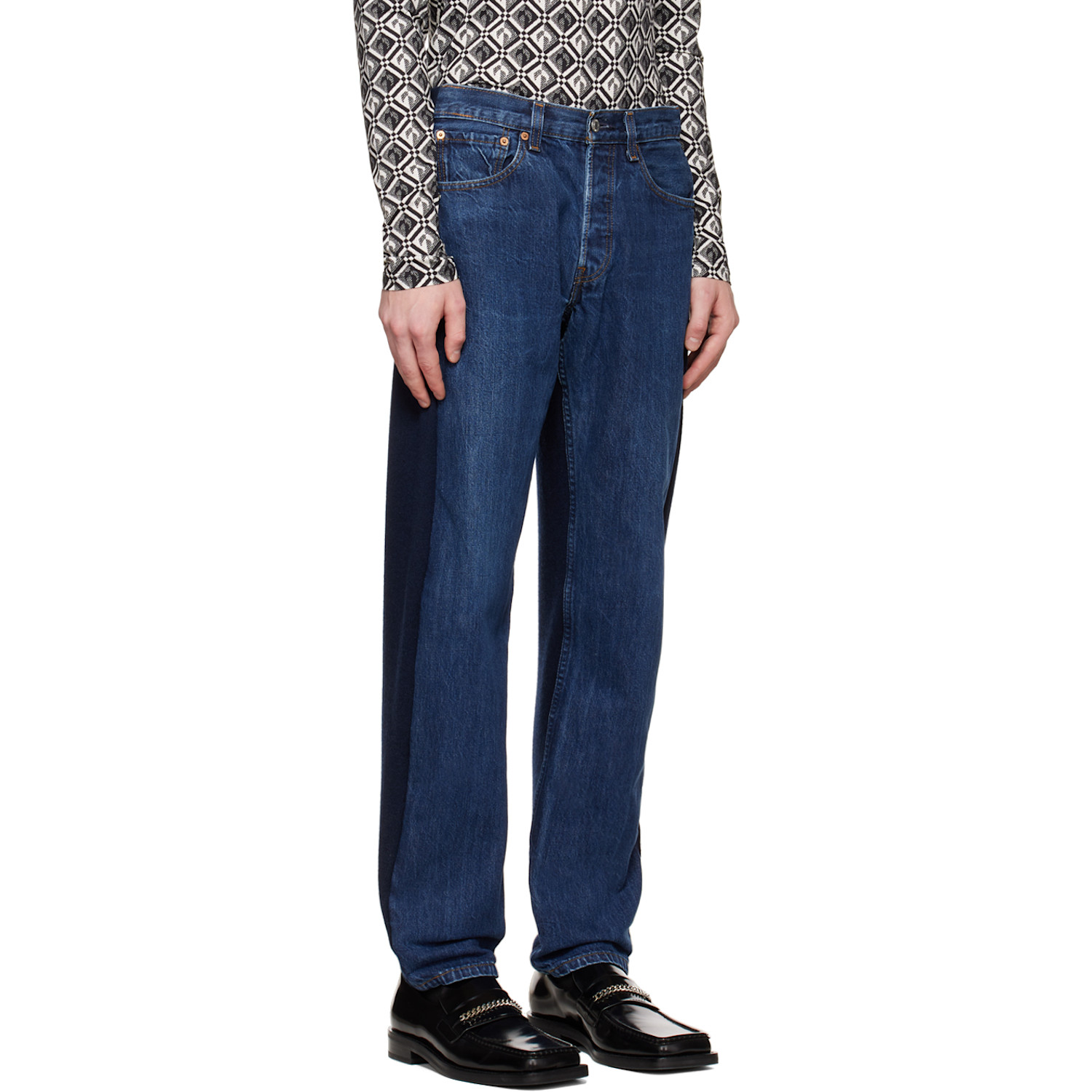  Bless Indigo Jeansfrontjogger Sweatpants 
