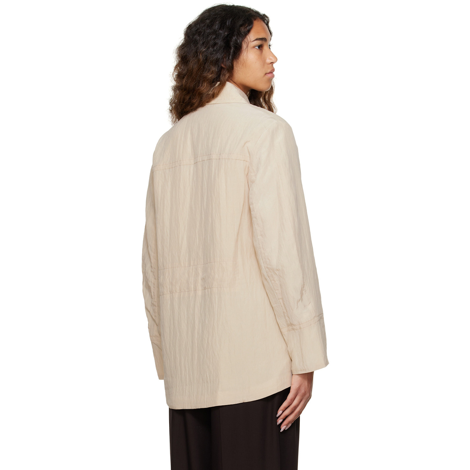 Vince Beige Padded Jacket 