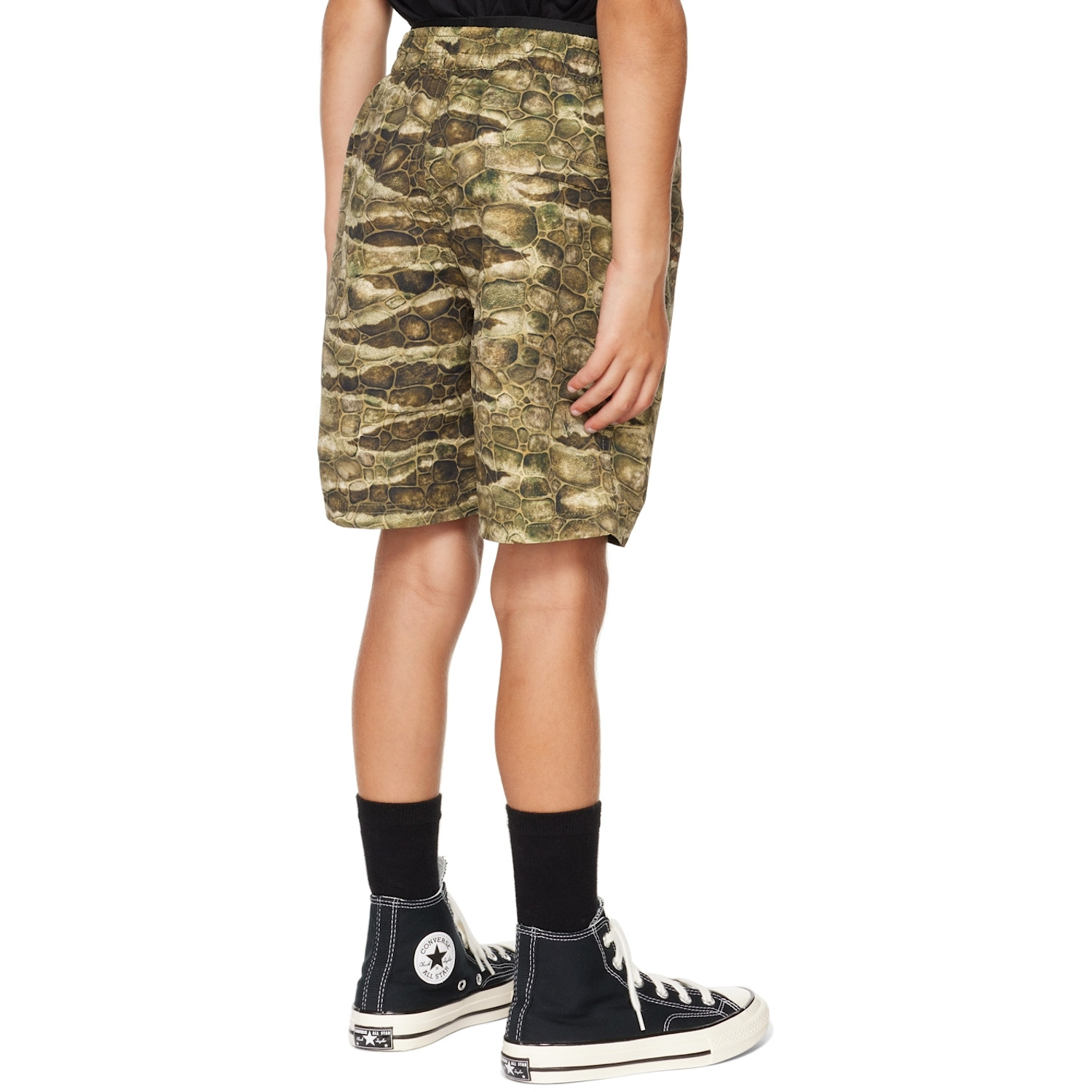  Molo Kids Brown & Khaki Jurassic World Edition Neal Swim Shorts 