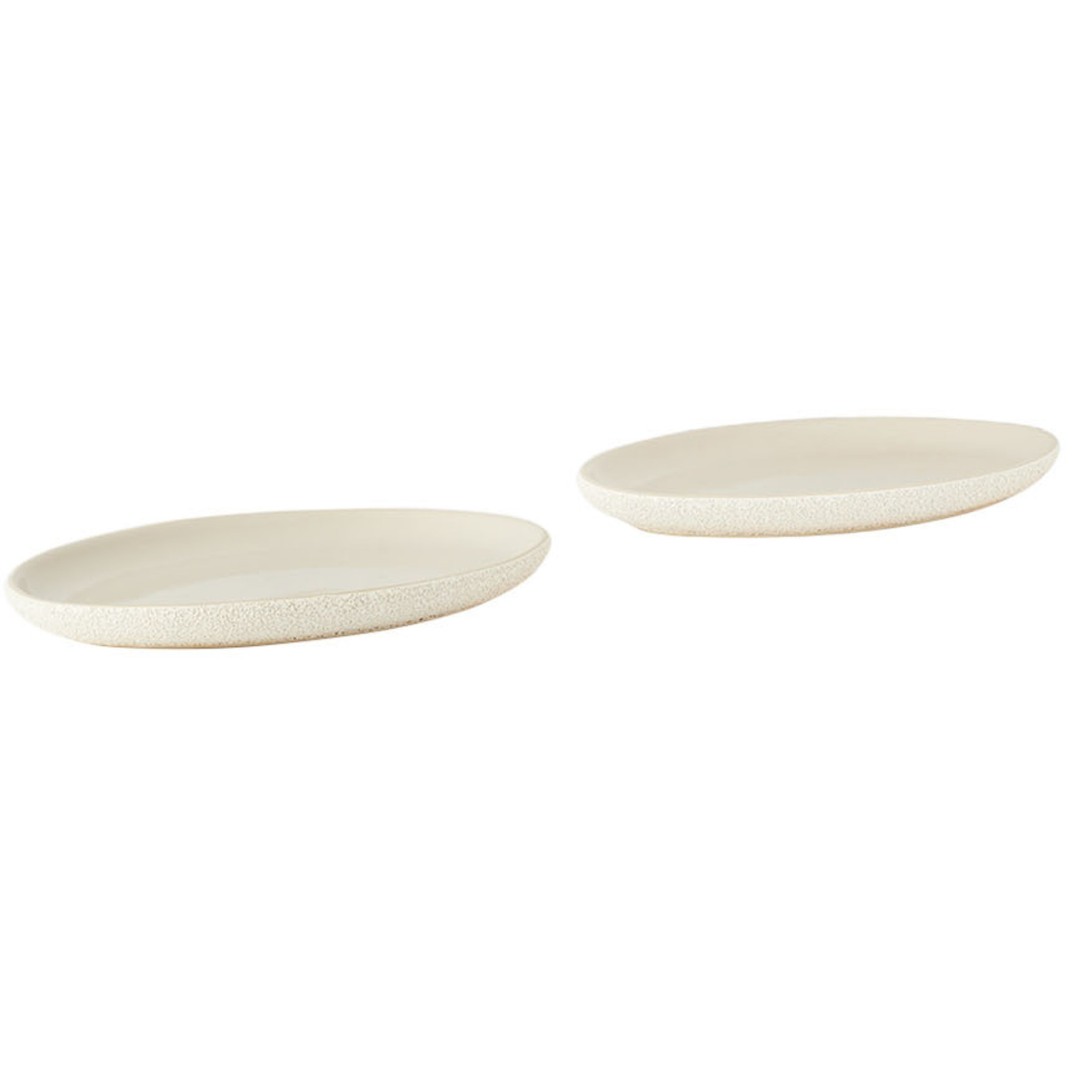  Marloe Marloe Off-white Oval Dinner Plate Set 