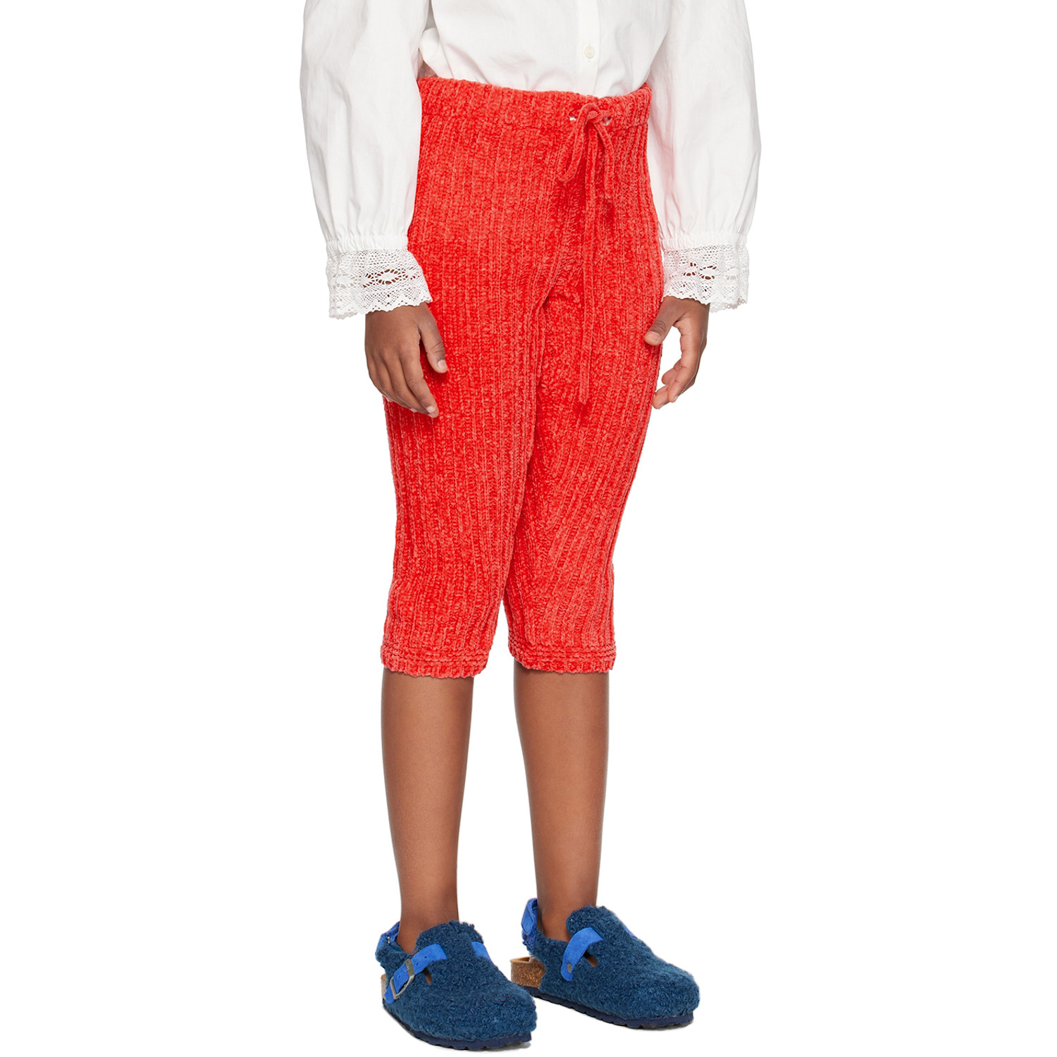  Fish & Kids Kids Red Drawstring Lounge Pants 