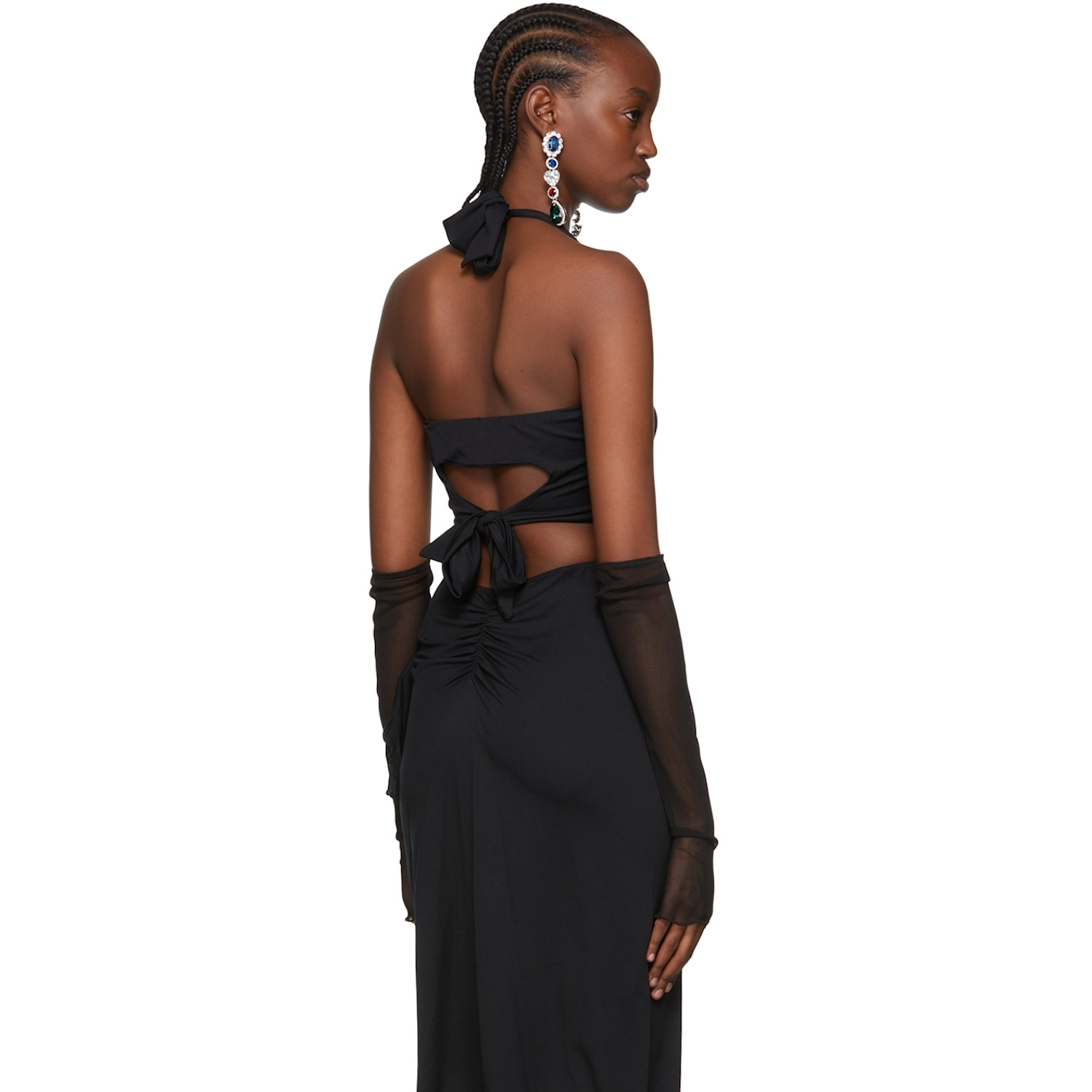  Anna Sui Ssense Exclusive Black Ana Tank Top 