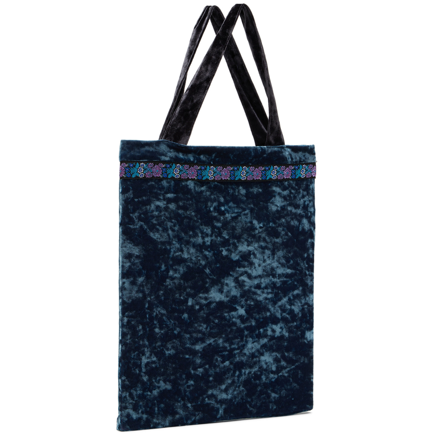  Anna Sui Mini Ssense Exclusive Kids Blue Halloween Tote 