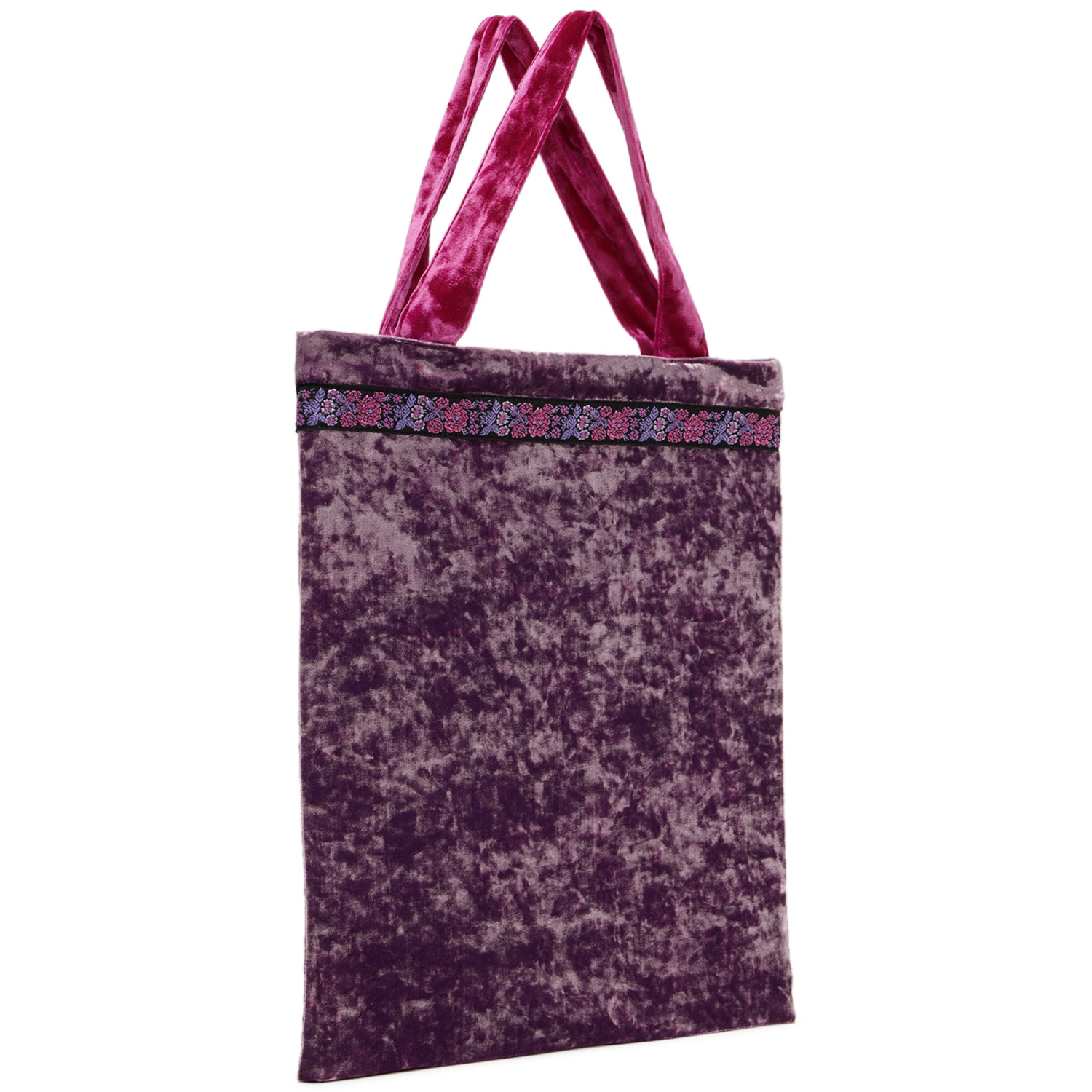  Anna Sui Mini Ssense Exclusive Kids Purple Halloween Tote 