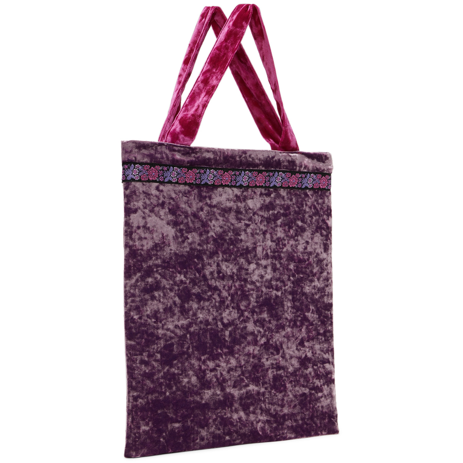  Anna Sui Mini Ssense Exclusive Kids Purple Halloween Tote 