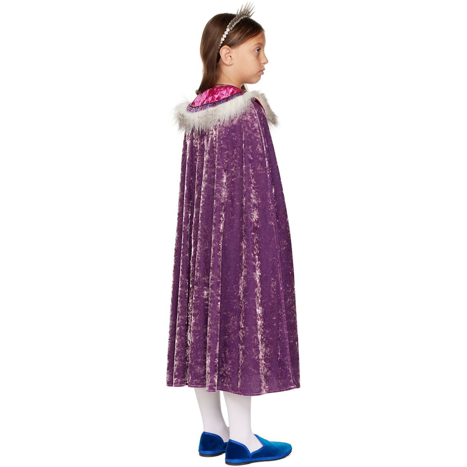  Anna Sui Mini Ssense Exclusive Kids Purple Prince Halloween Cape 