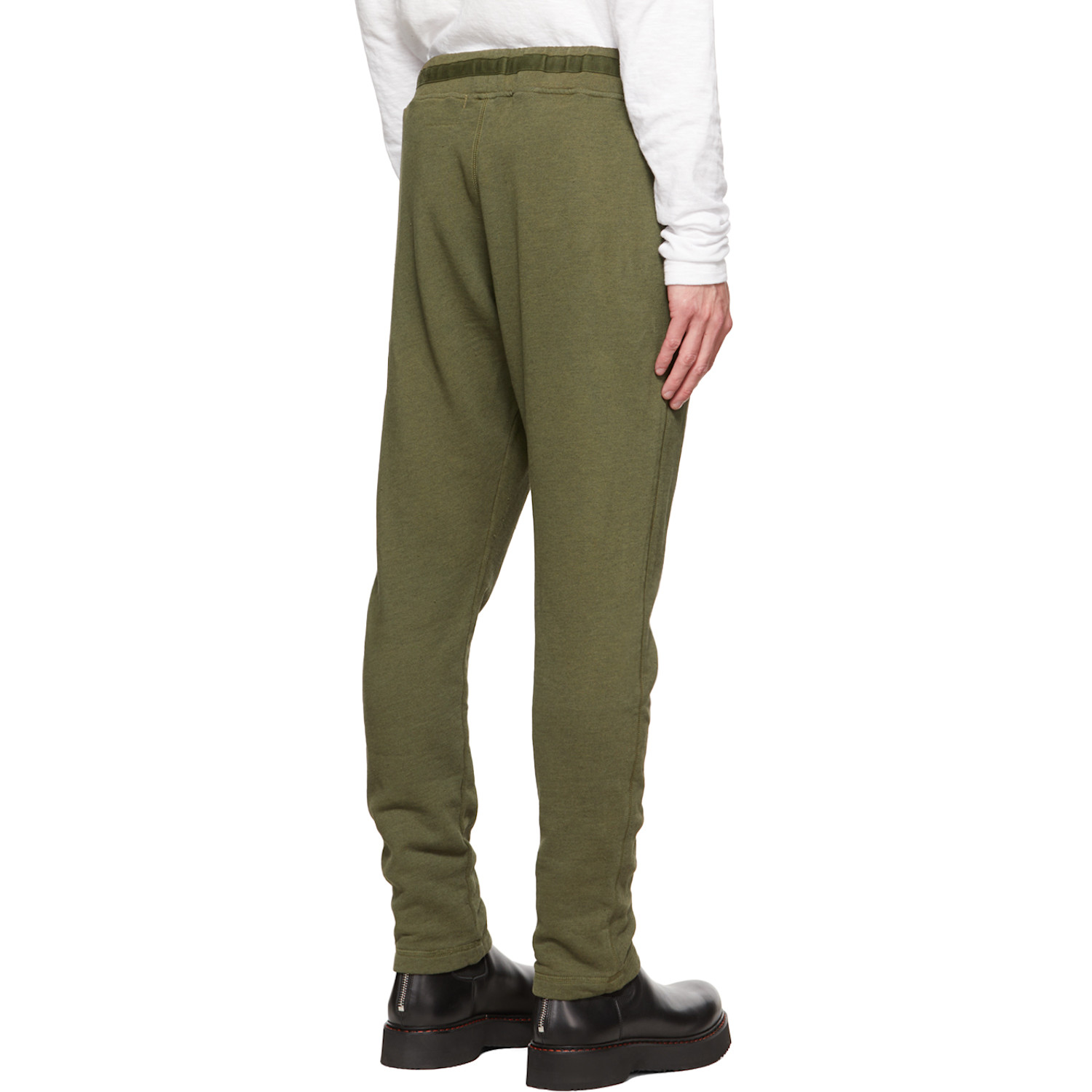  Greg Lauren Green New Sweat Lounge Pants 
