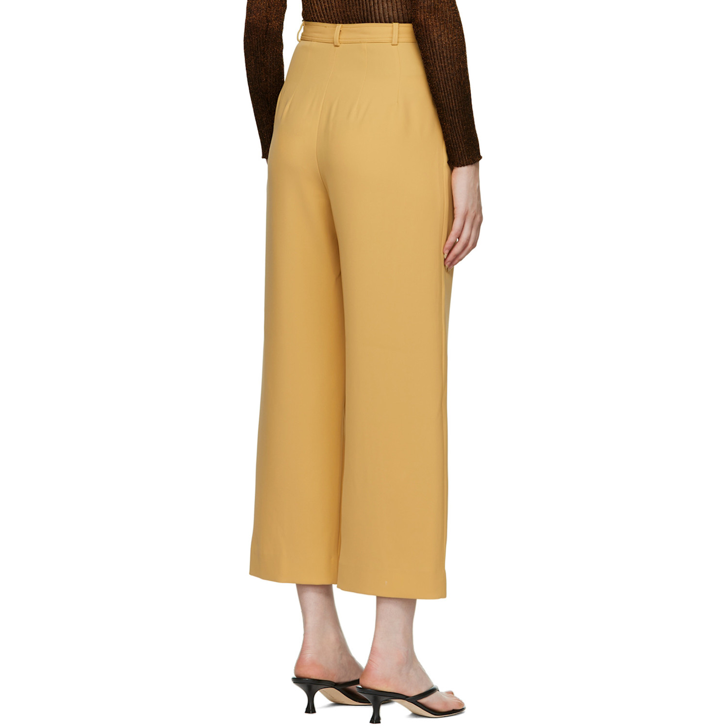  Maiden Name Ssense Exclusive Yellow Alix Trousers 
