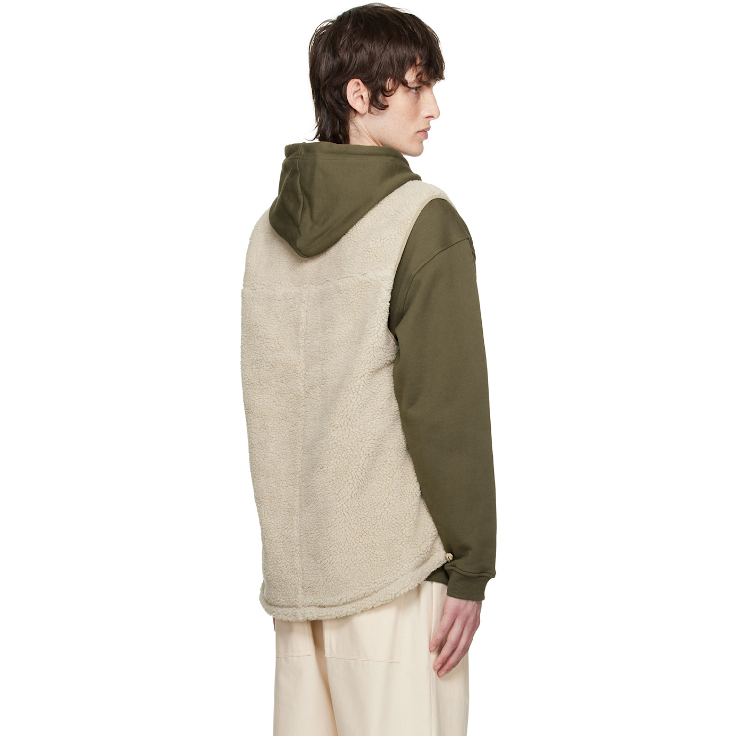  Satta Beige Quasi Vest 