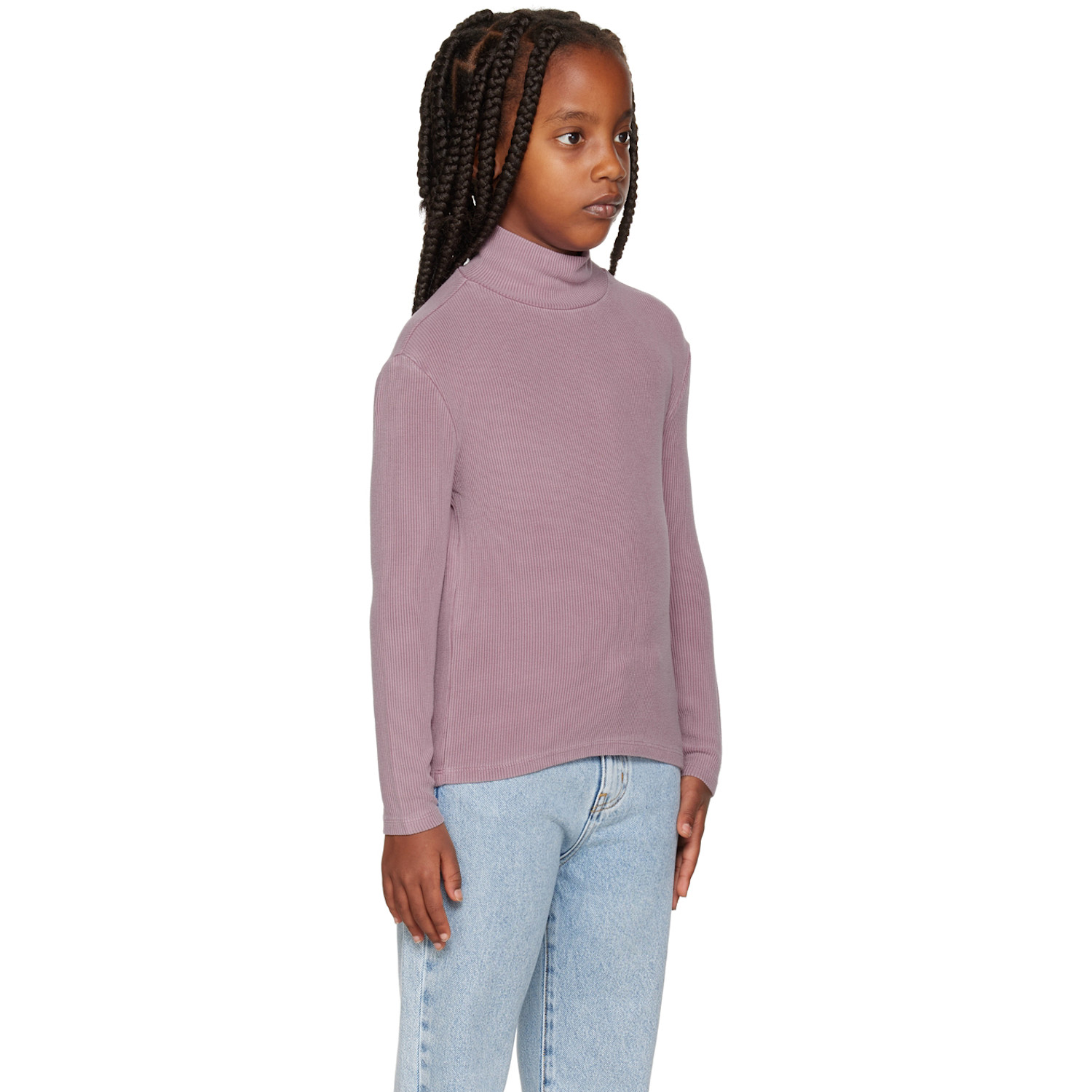  Maed For Mini Kids Purple Panther Long Sleeve T-shirt 