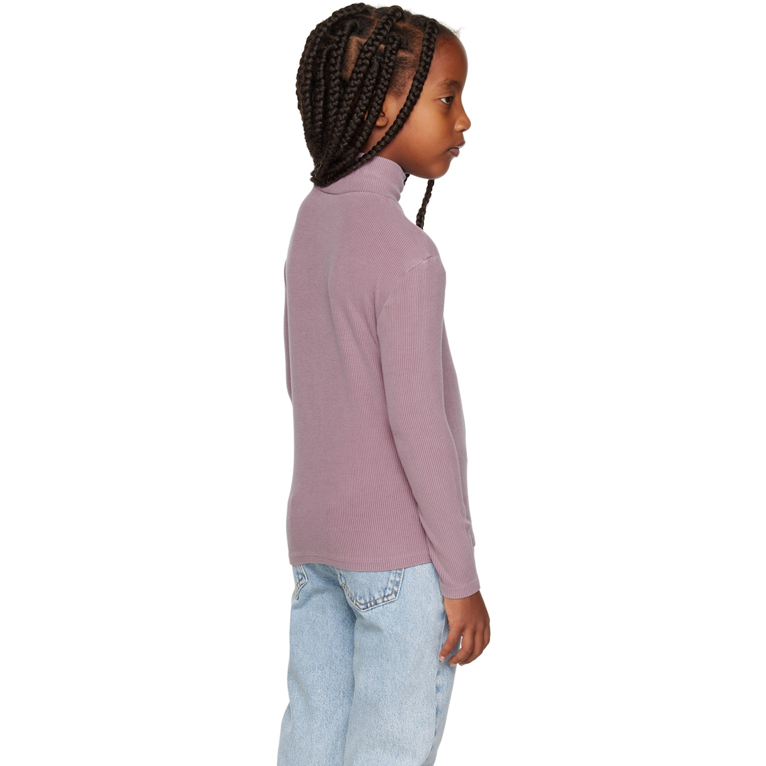  Maed For Mini Kids Purple Panther Long Sleeve T-shirt 