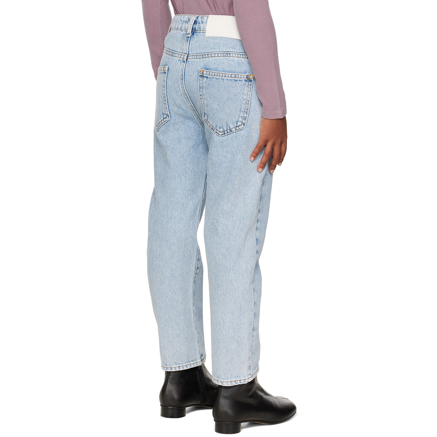 Maed For Mini Kids Blue Breezy Bull Jeans 