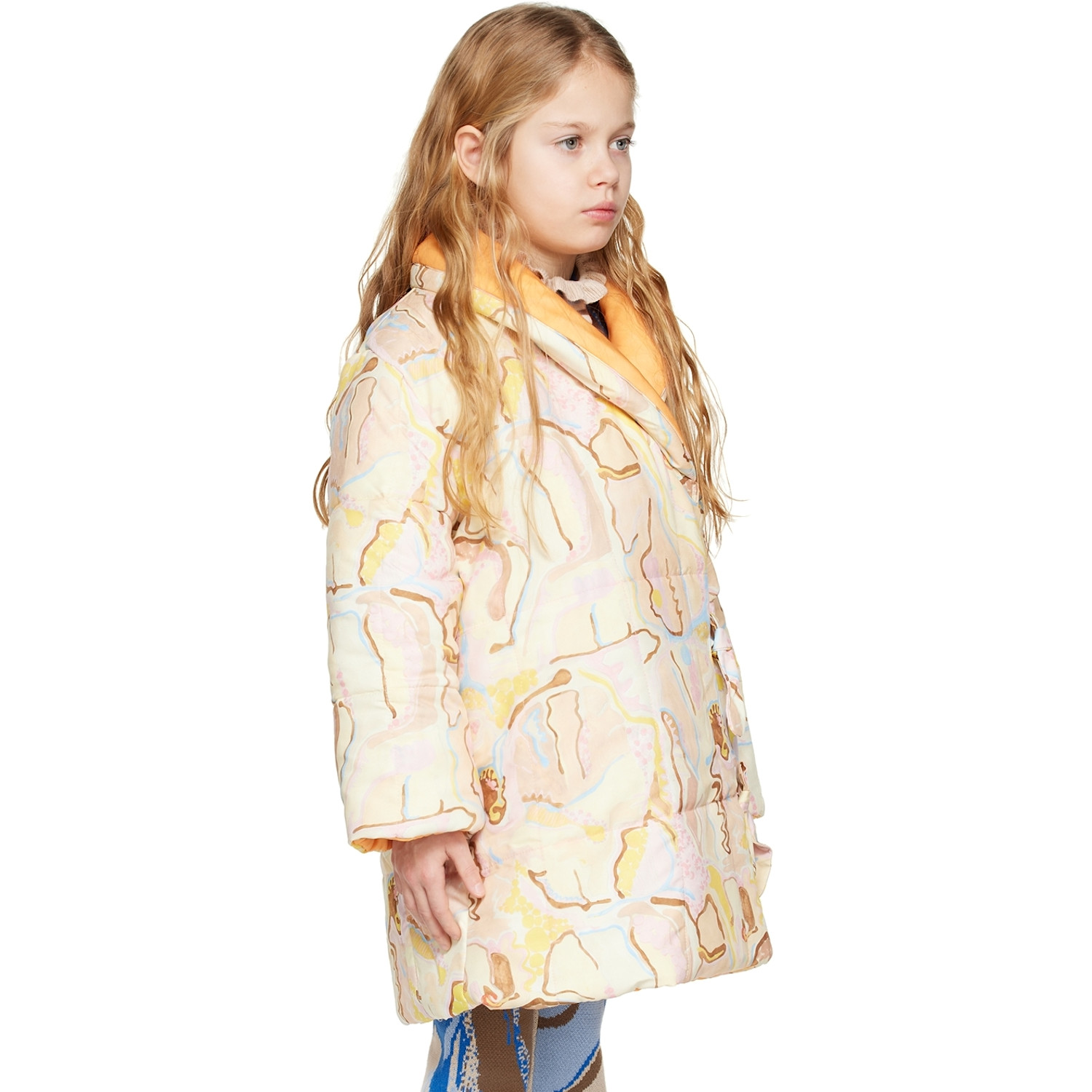  Helmstedt Kids Yellow Aga Coat 