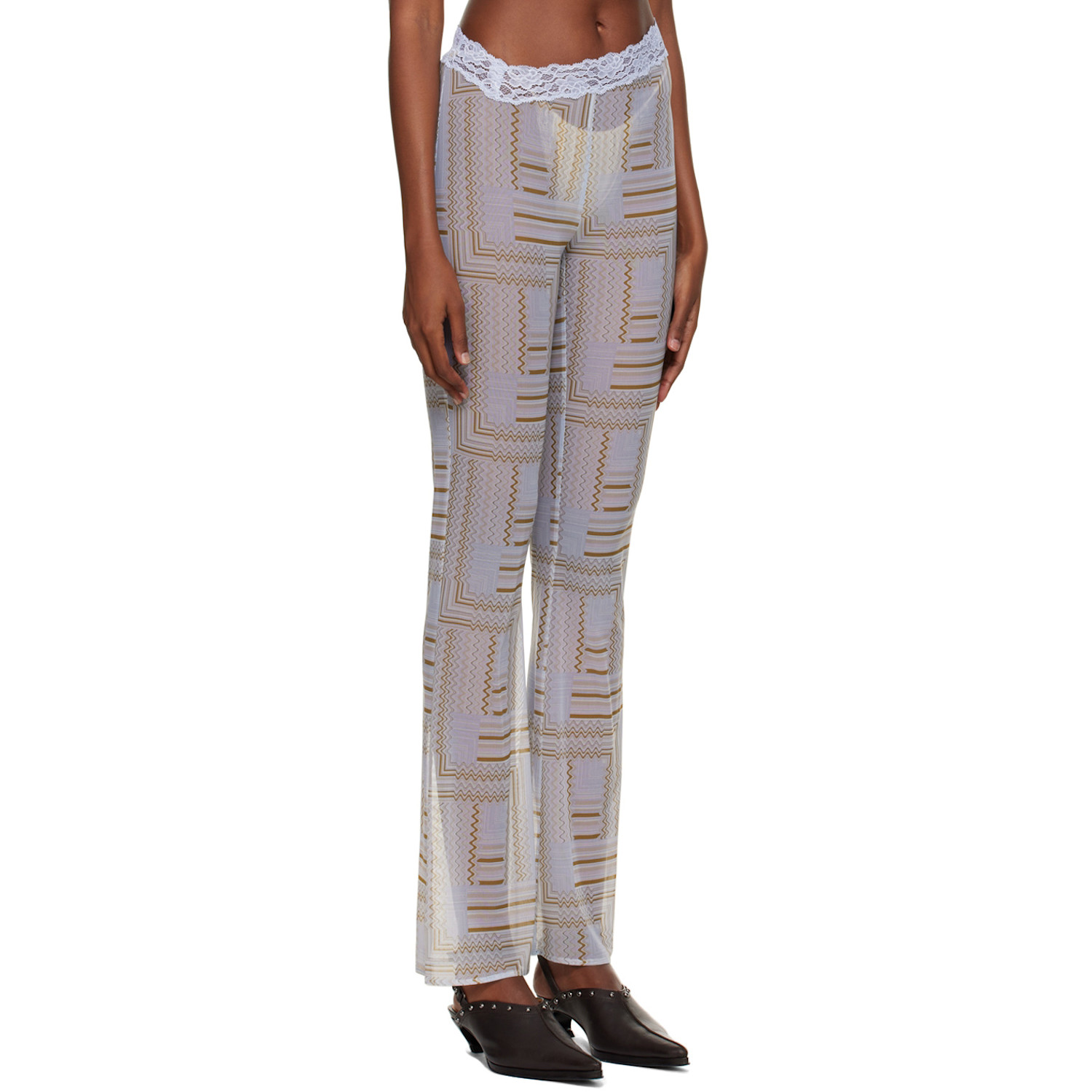  Vaillant Ssense Exclusive Blue Print Trousers 