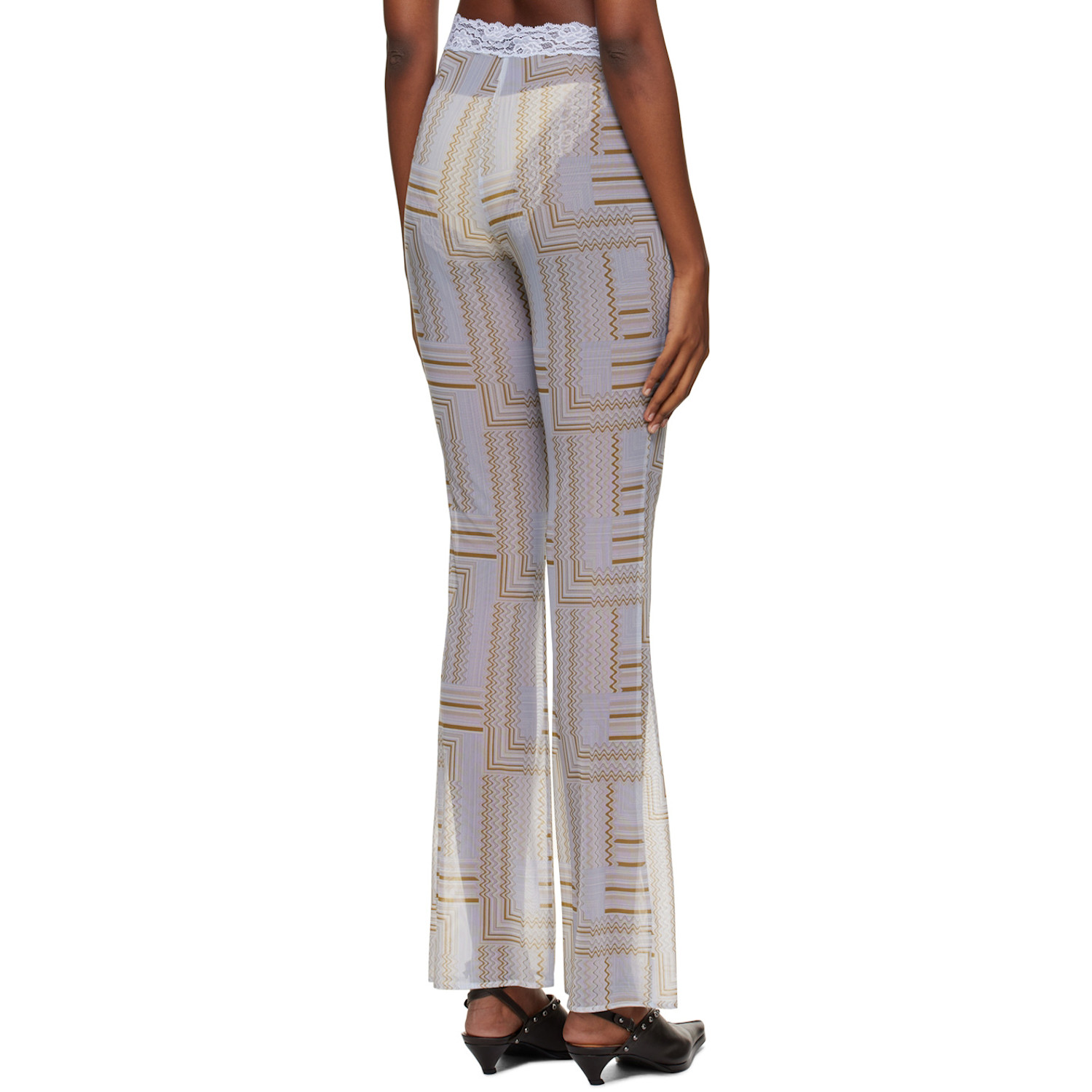  Vaillant Ssense Exclusive Blue Print Trousers 