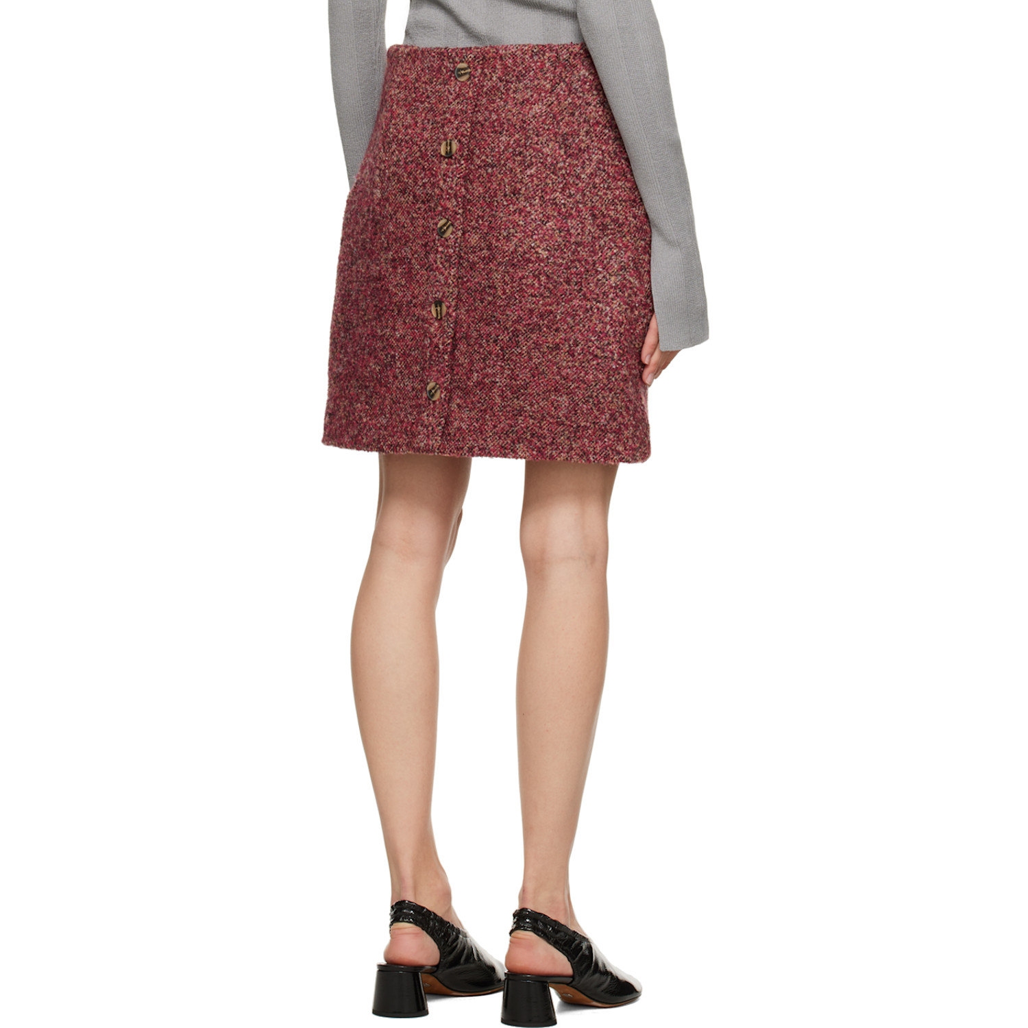  Remain Birger Christensen Pink Felina Miniskirt 