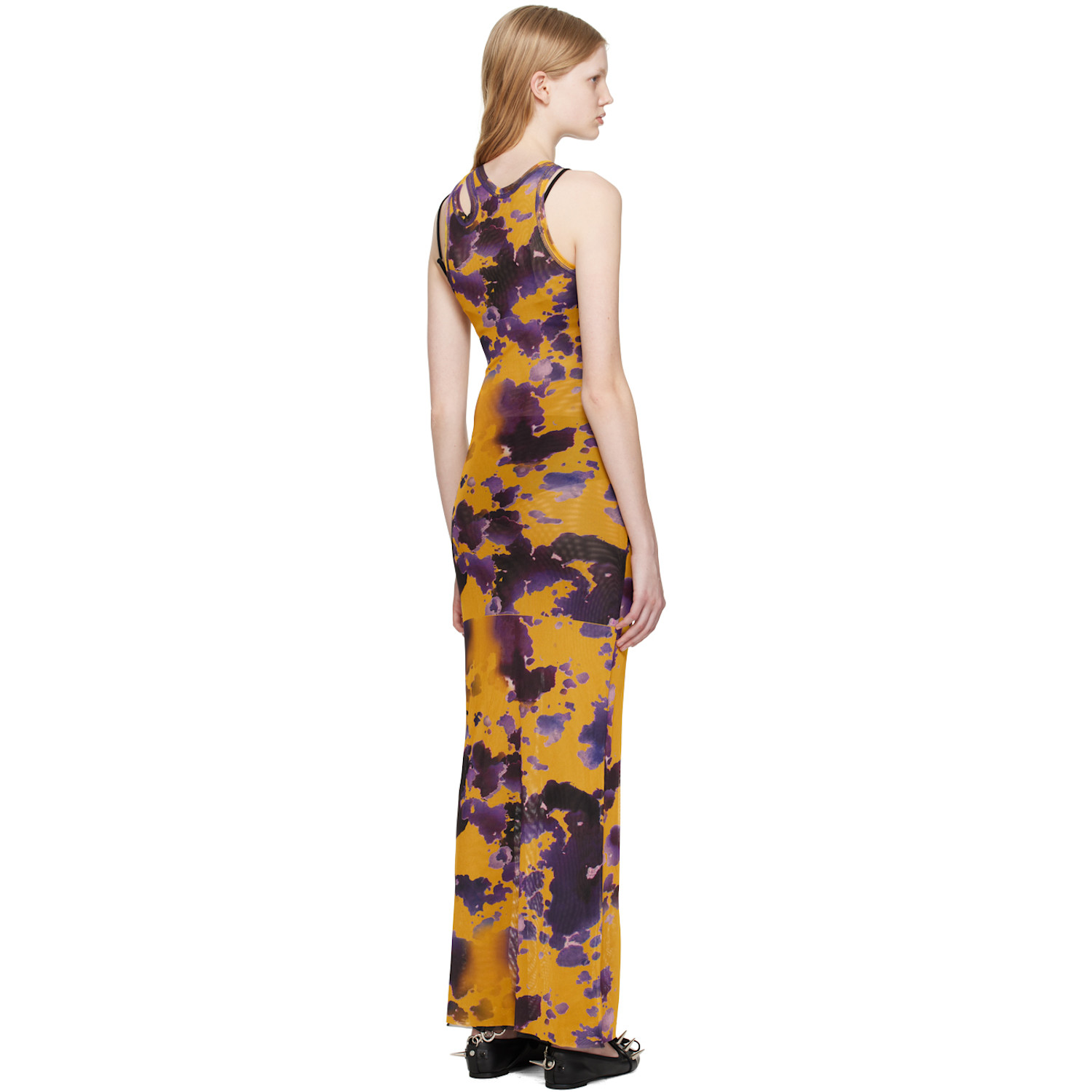  Ottolinger Ssense Exclusive Purple Maxi Dress 
