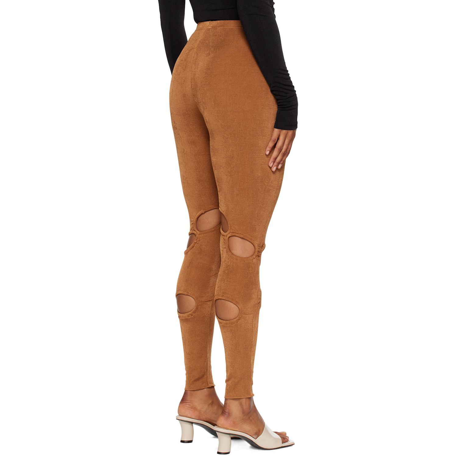  Tyrell Ssense Exclusive Brown Leggings 