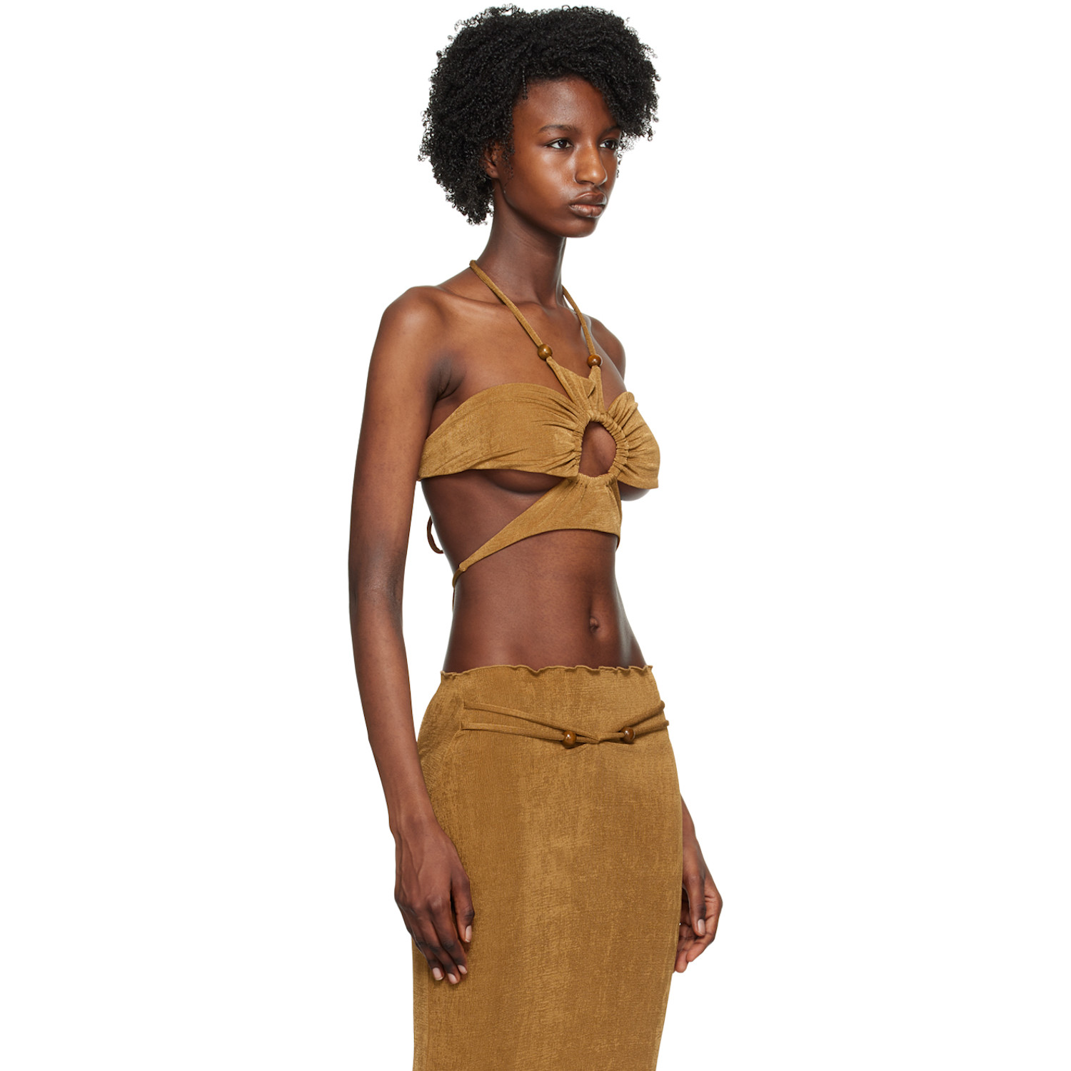  Tyrell Ssense Exclusive Brown Tank Top 