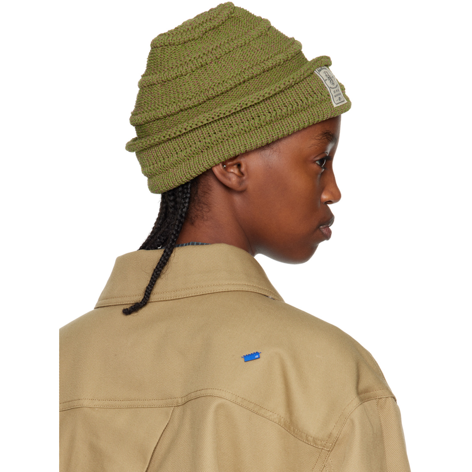  Ader Error Khaki Montblanc Beanie 