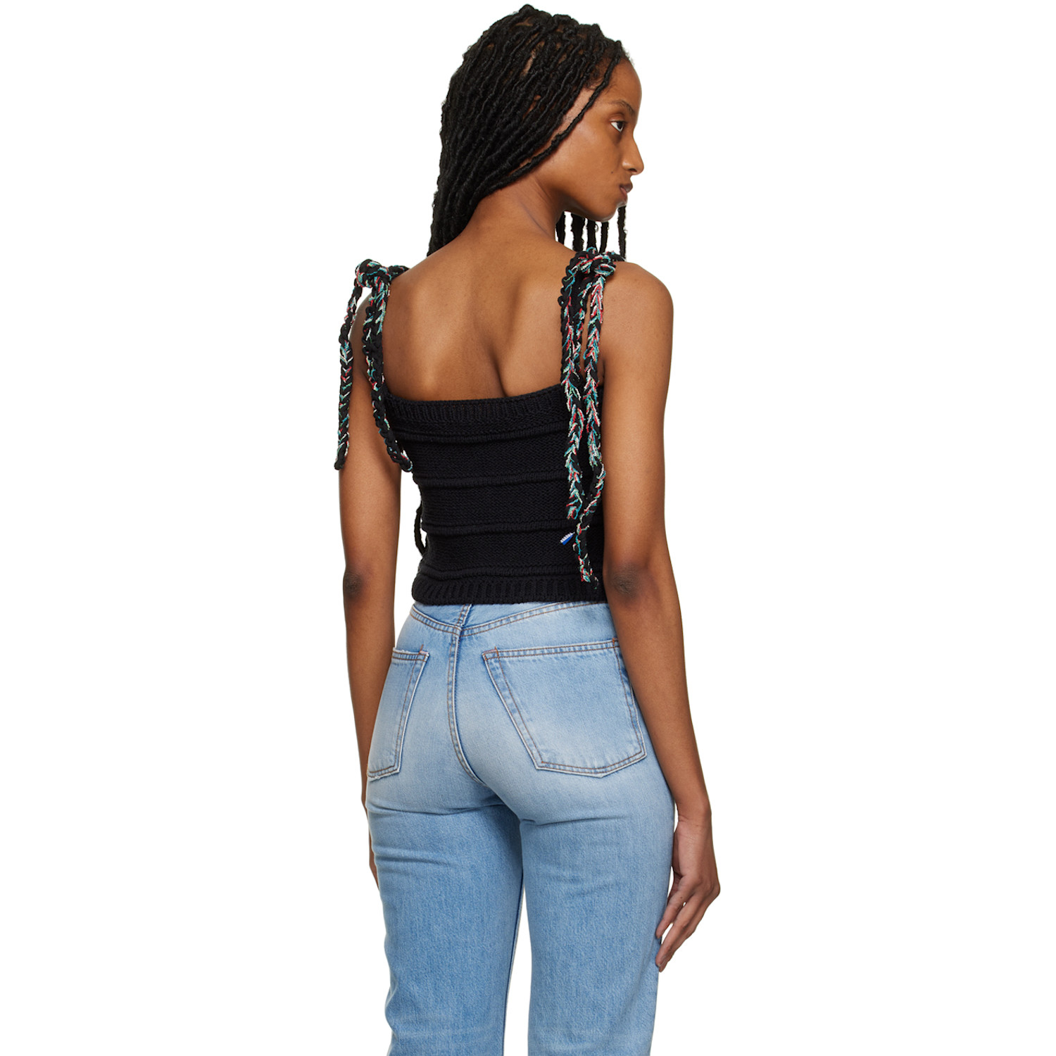  Ader Error Black Montblanc Tank Top 