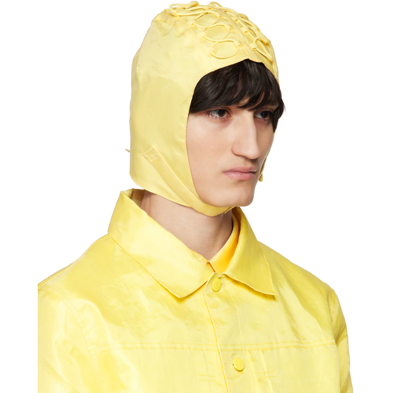  Kanghyuk Yellow Airbag Structured Hat 