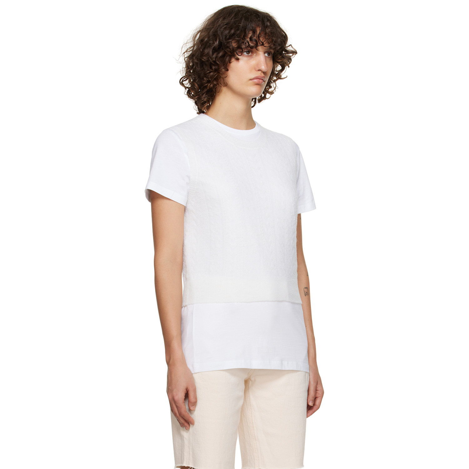  Rag & Bone White Kyle Vest 