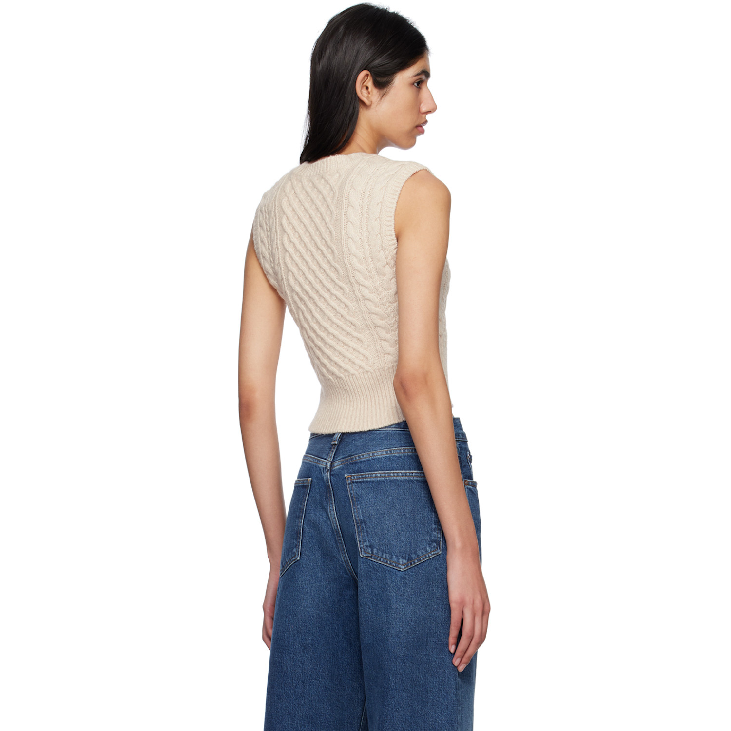  Rag & Bone Off-white Elizabeth Vest 