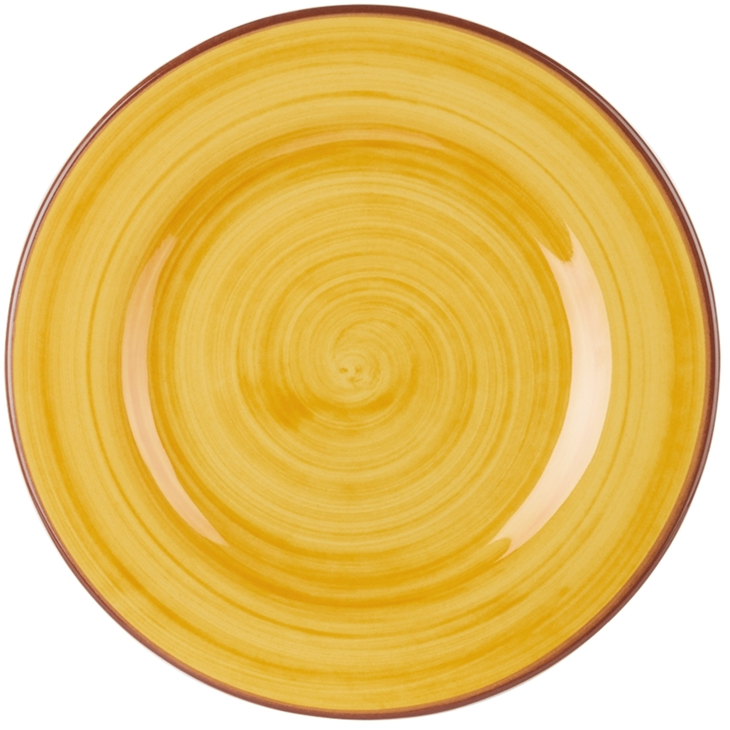  Mario Luca Giusti Yellow Saint Tropez Side Plate Set, 6 Pcs 