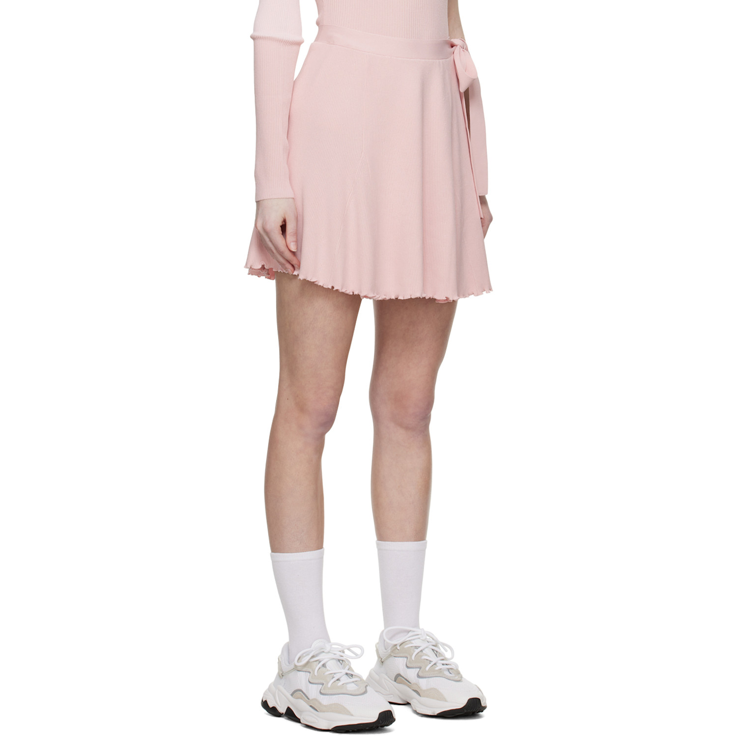  Live The Process Pink Malia Miniskirt 
