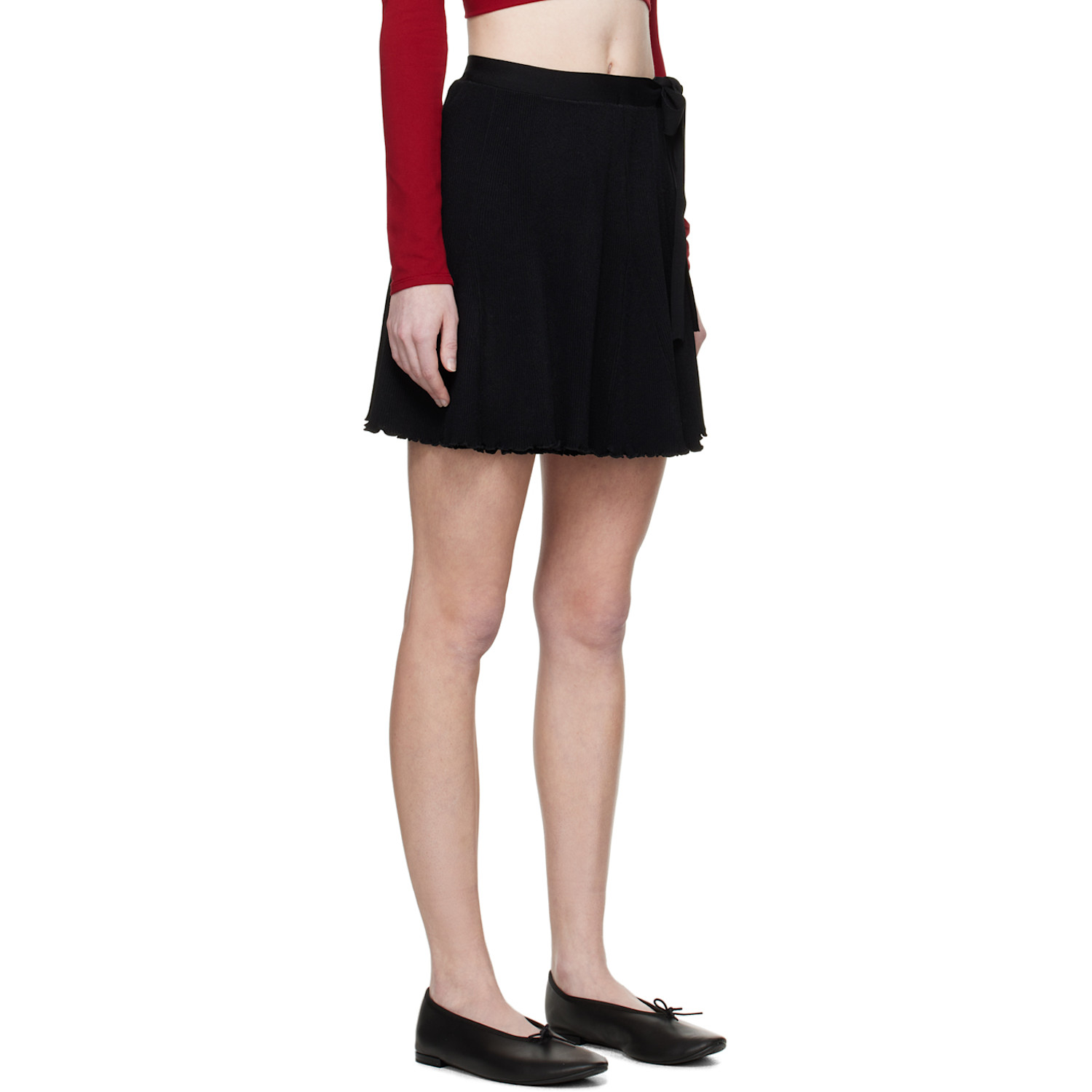  Live The Process Black Malia Miniskirt 