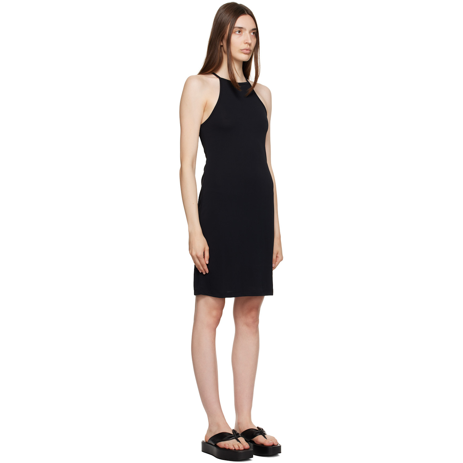  Filippa K Black Strap Minidress 