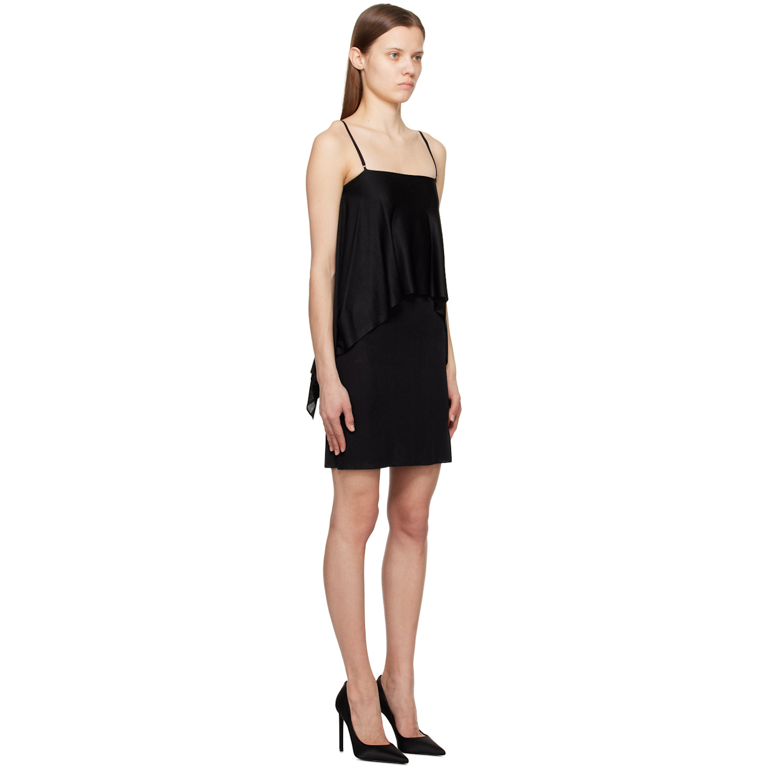 Tom Ford Black Compact Minidress 