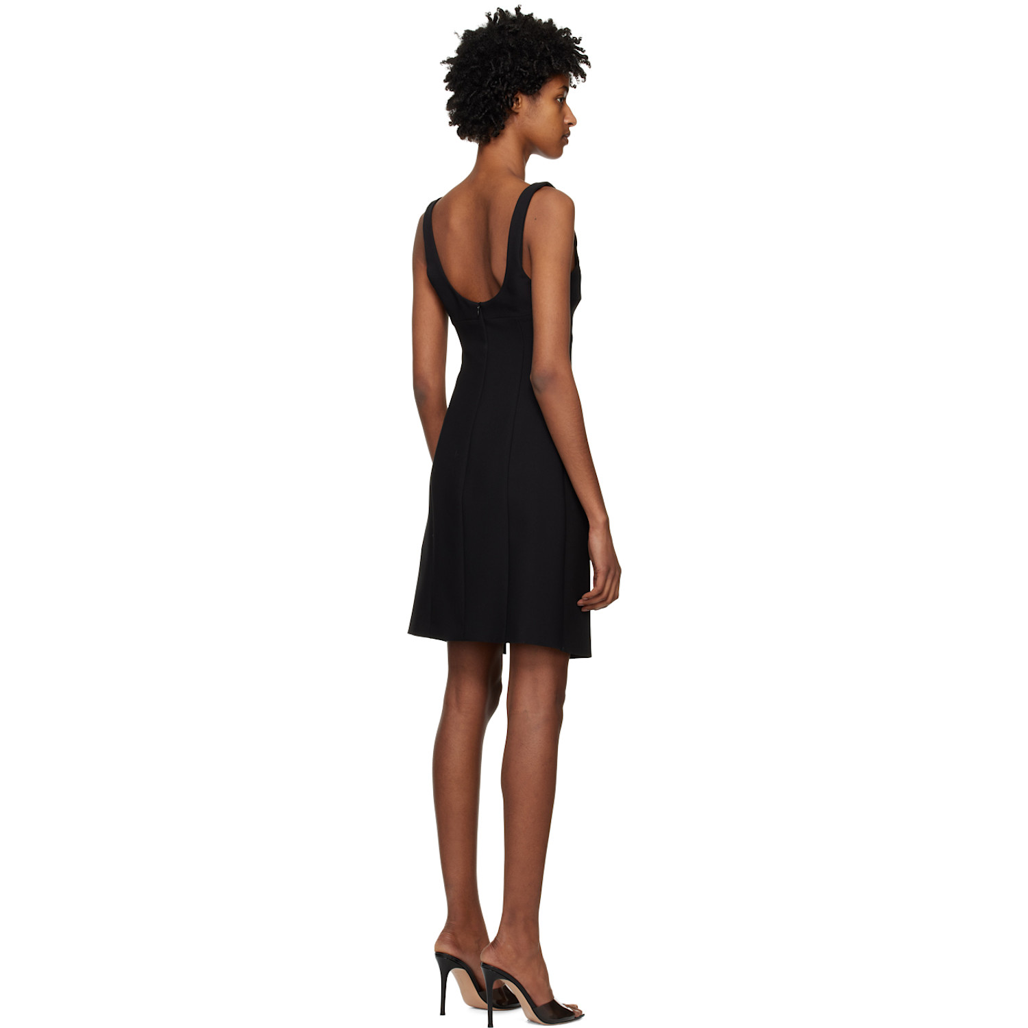  Hugo Black Slim-fit Minidress 